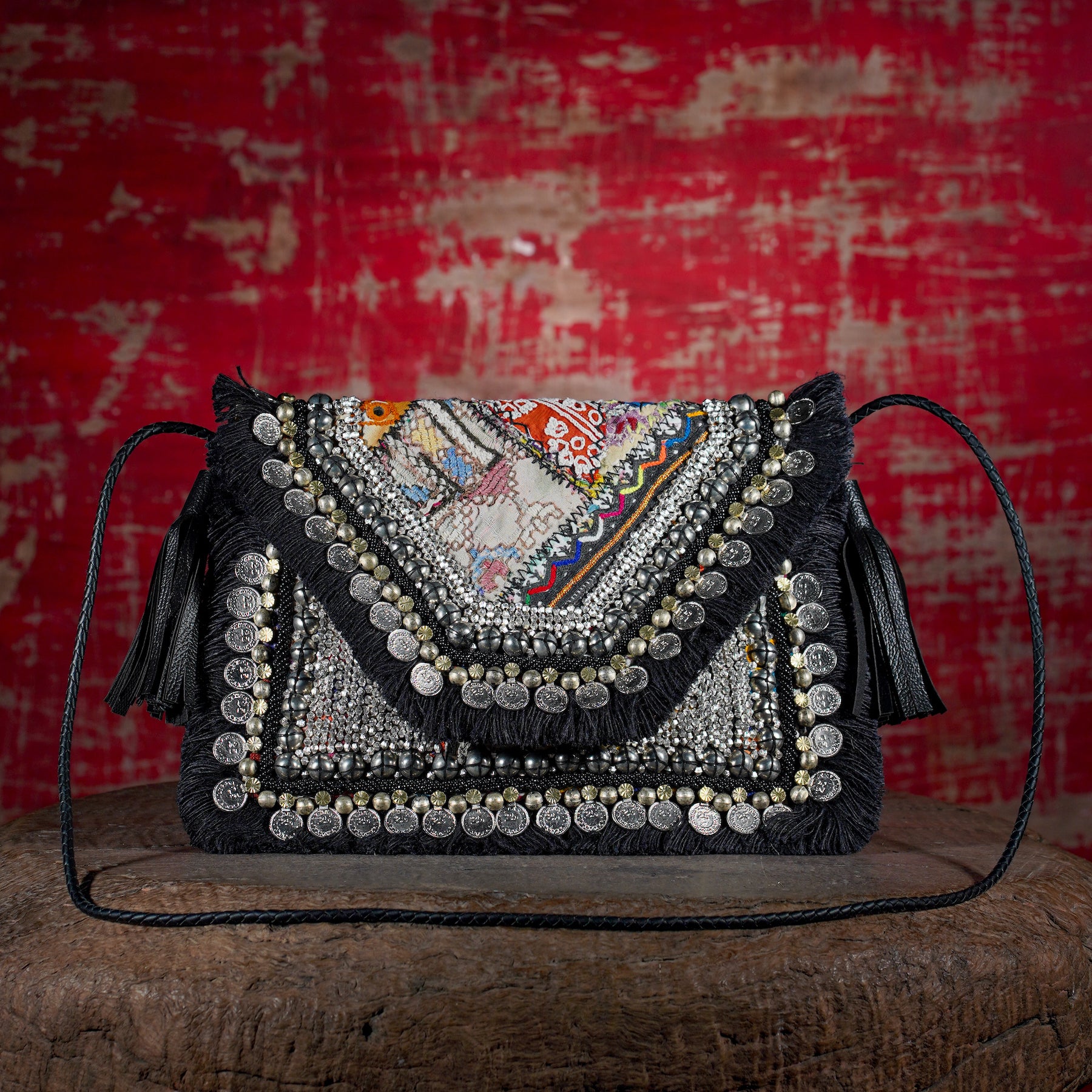 Black Banjara Clutch 012