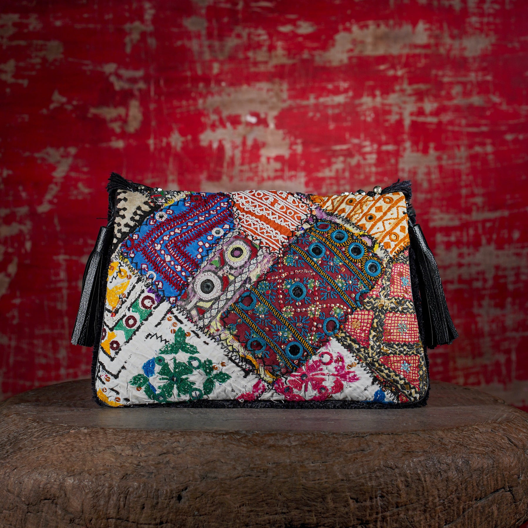 Black Banjara Clutch 012