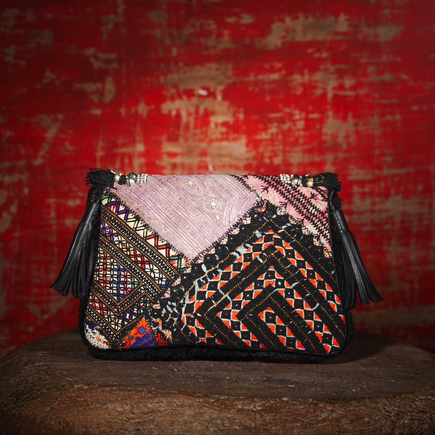 Black Banjara Clutch 002