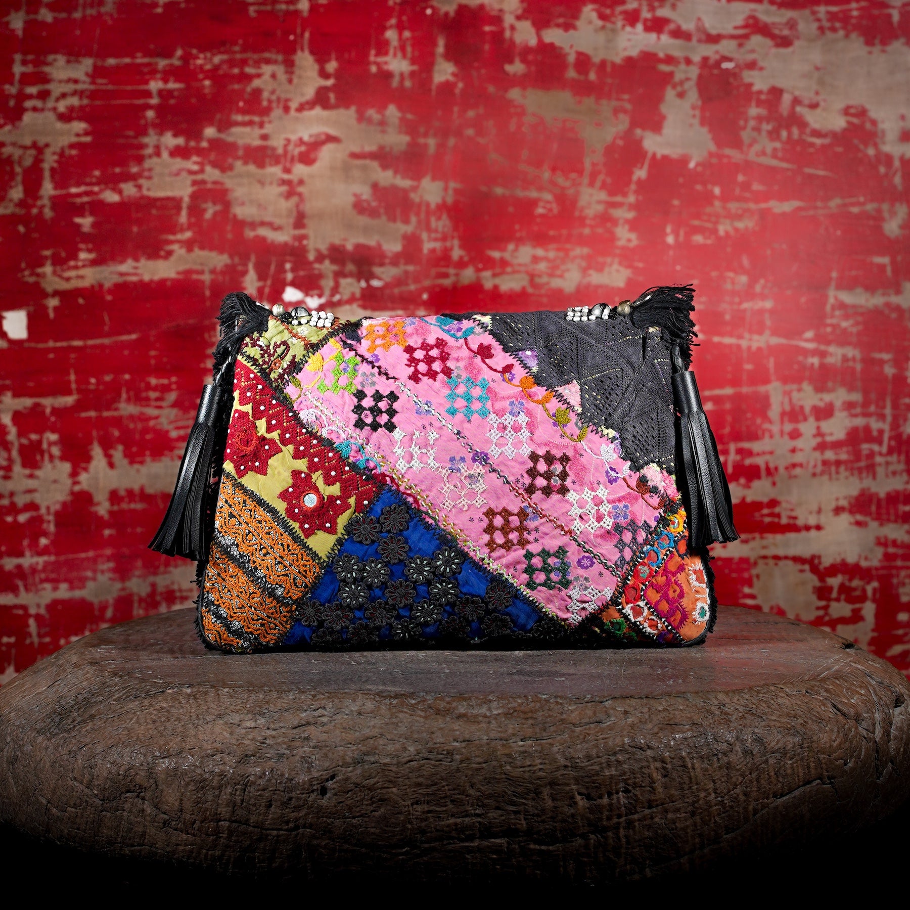 Black Banjara Clutch 024
