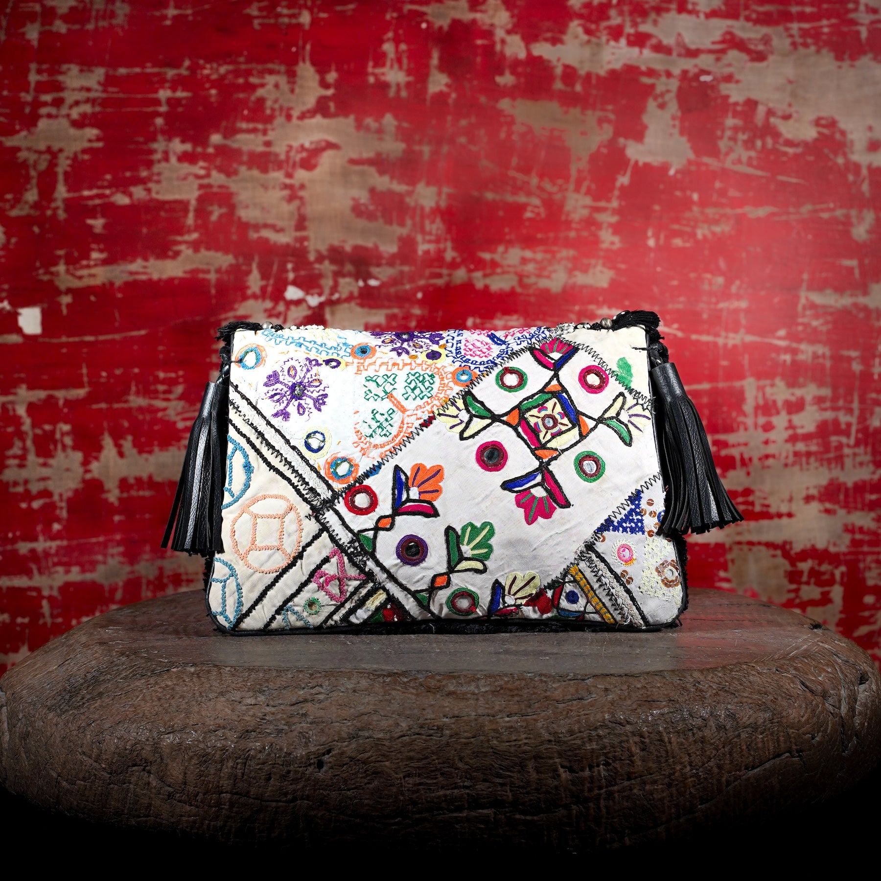 Black Banjara Clutch 025
