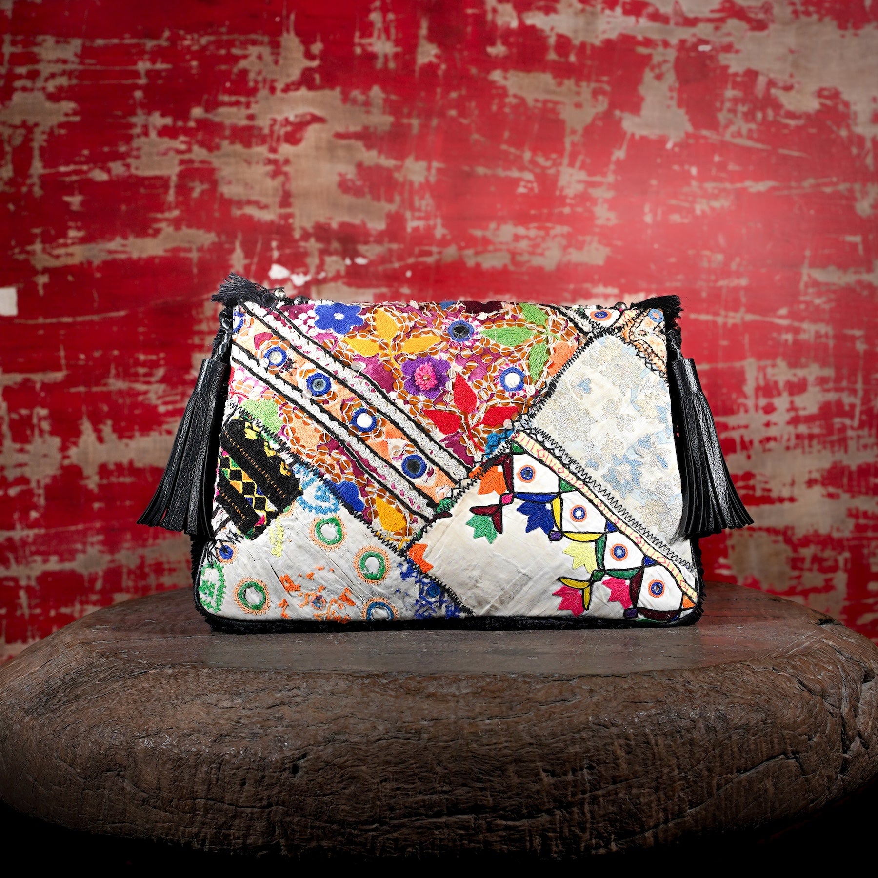Black Banjara Clutch 026