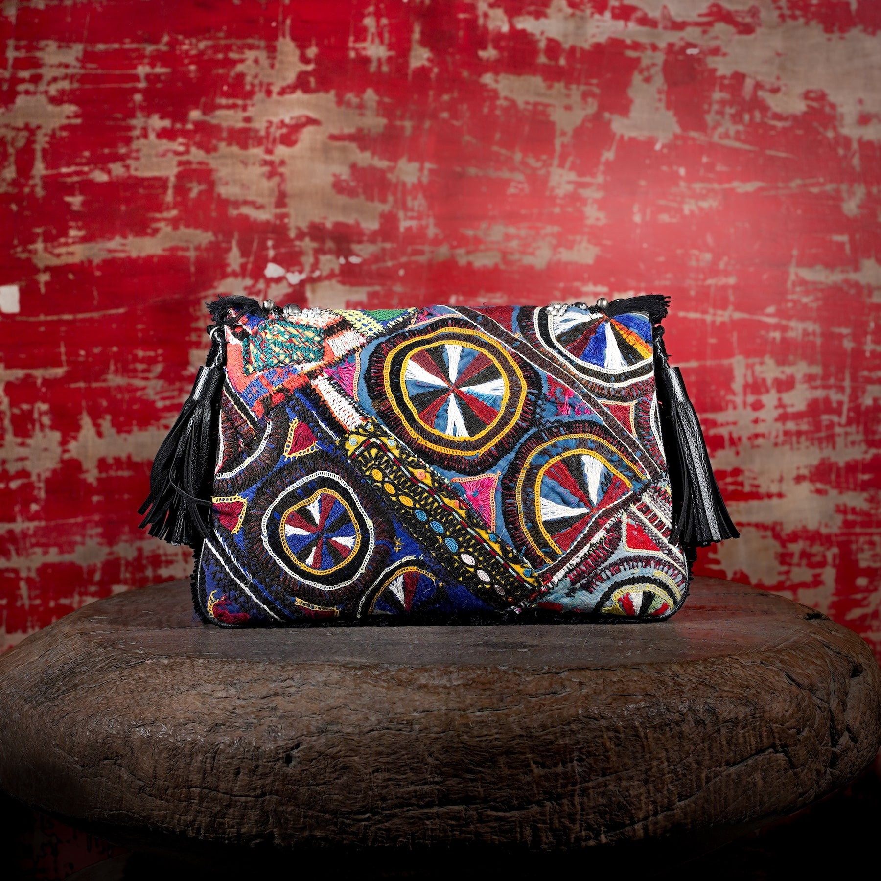 Black Banjara Clutch 028