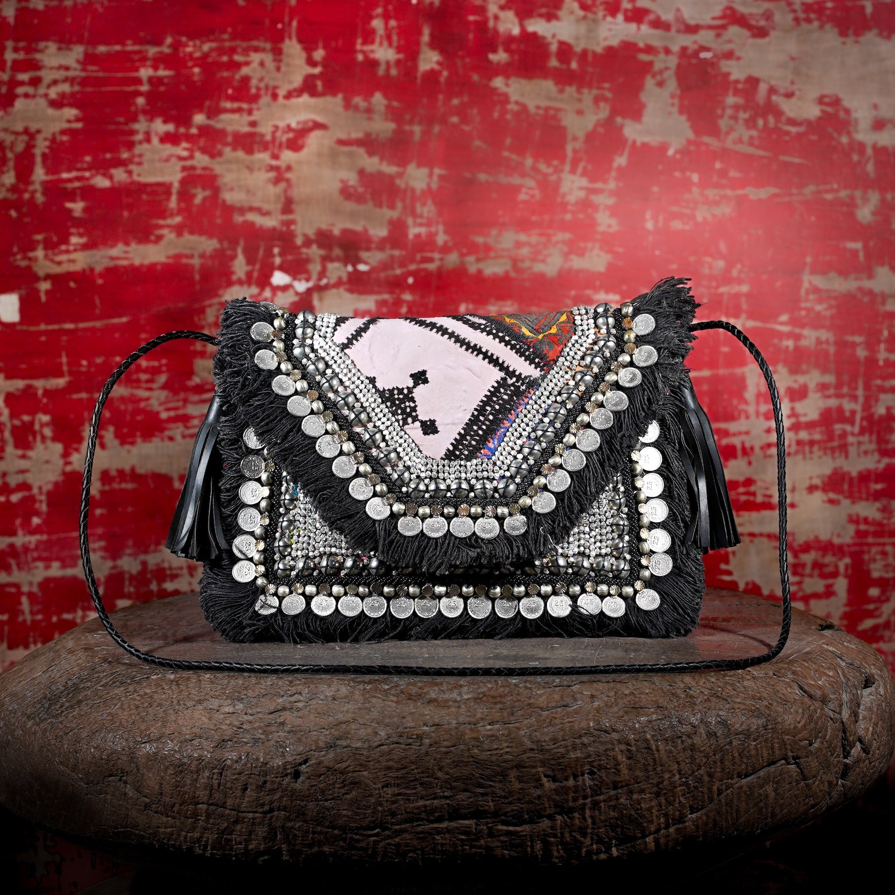 Black Banjara Clutch 029