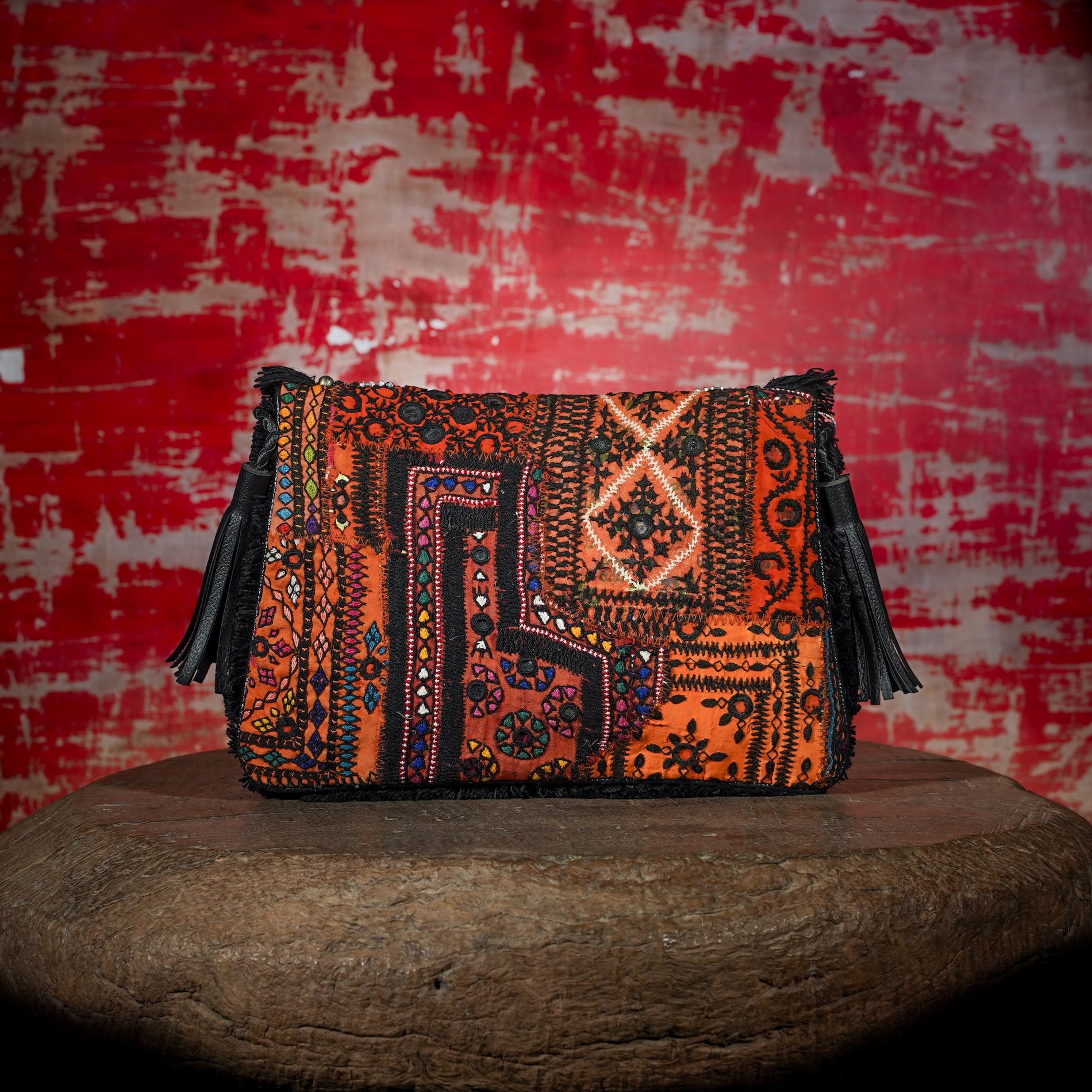 Black Banjara Clutch 033