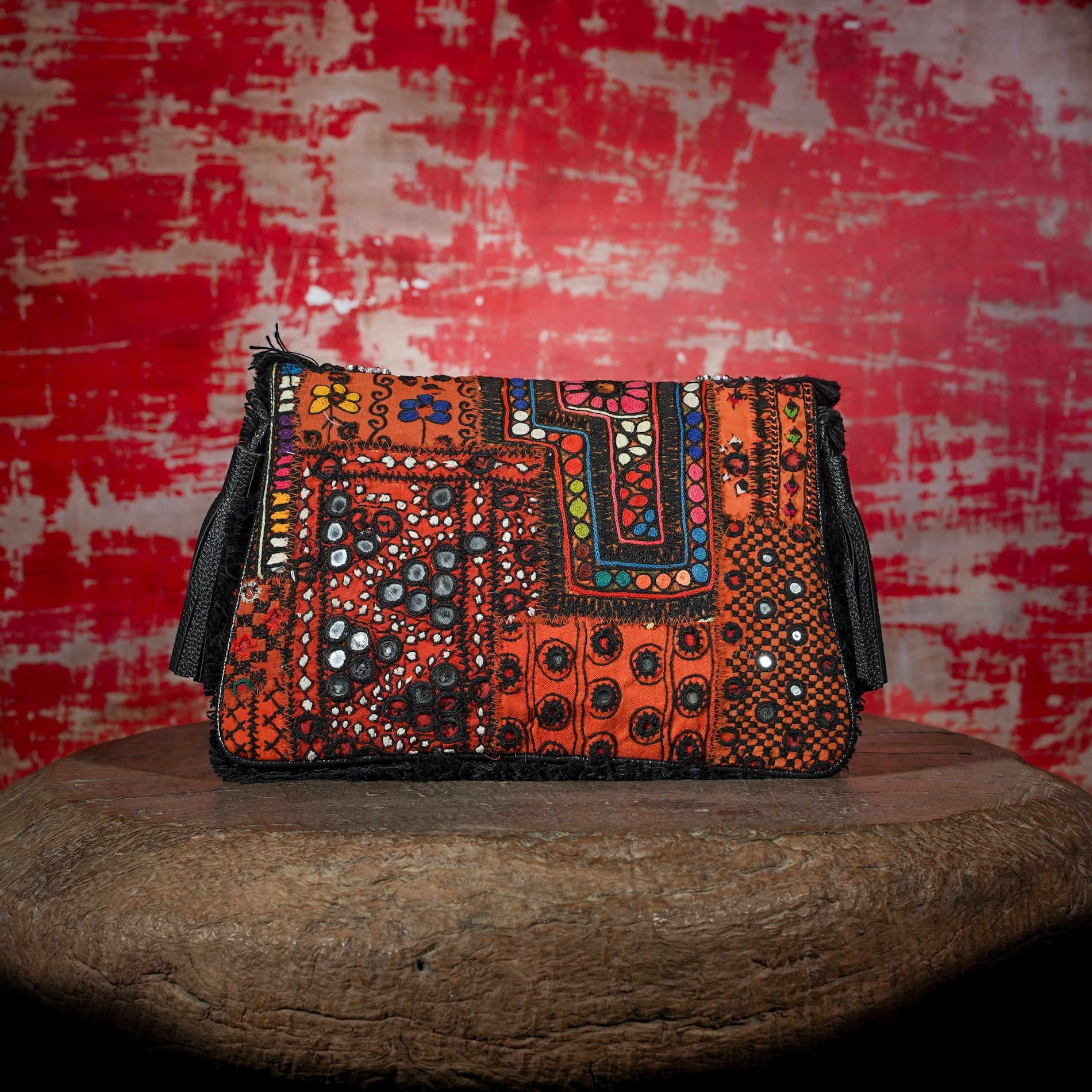 Black Banjara Clutch 035