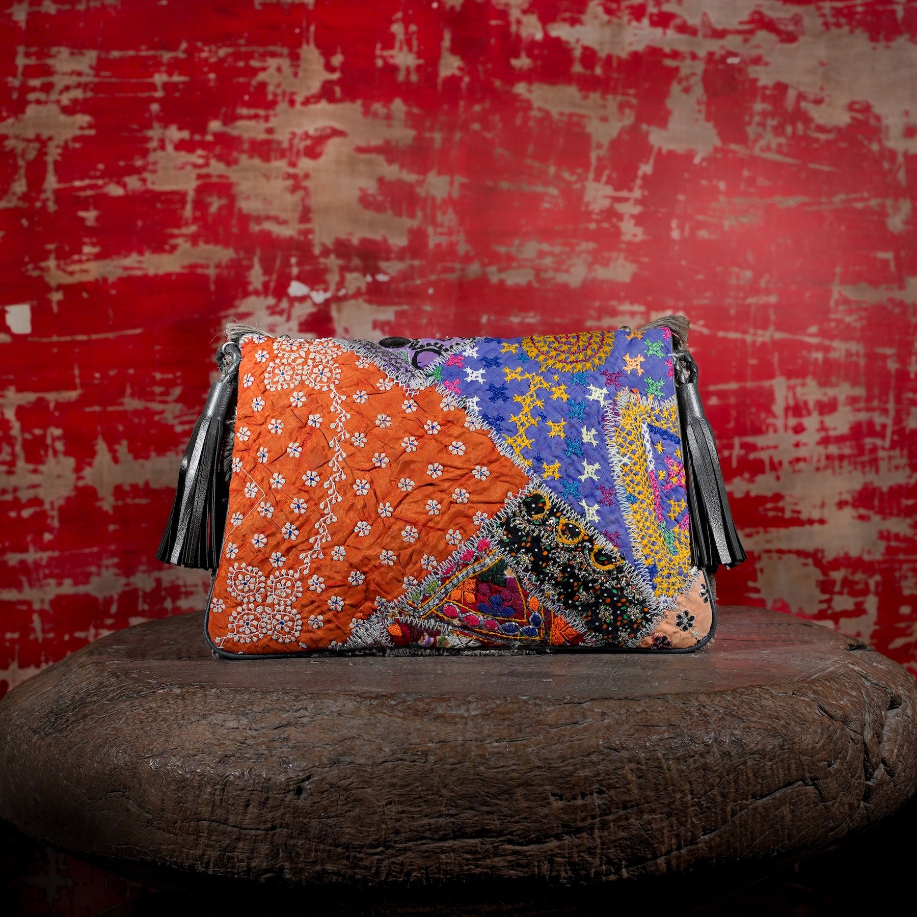 Light Grey Banjara Clutch 031