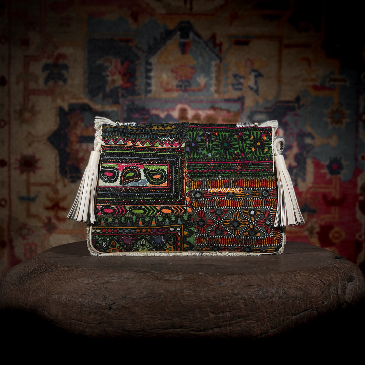 Off White Banjara Clutch 051
