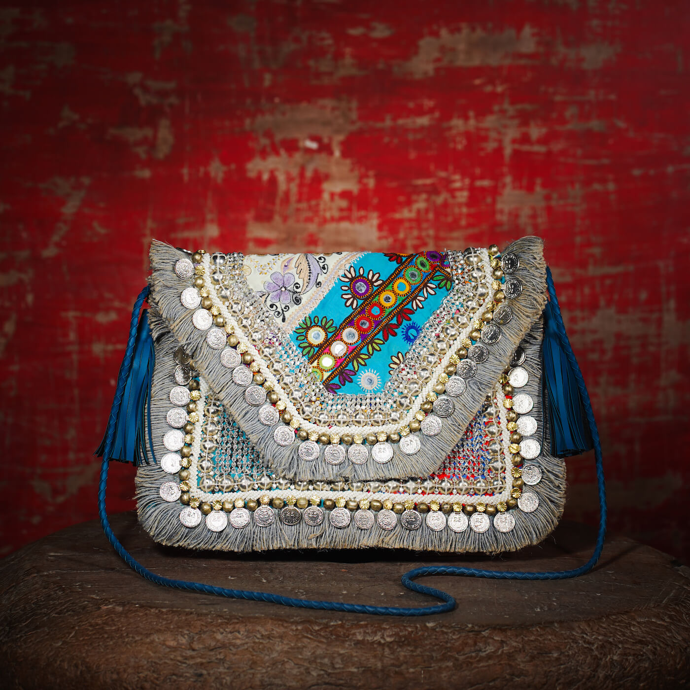 Banjara shops clutch bag