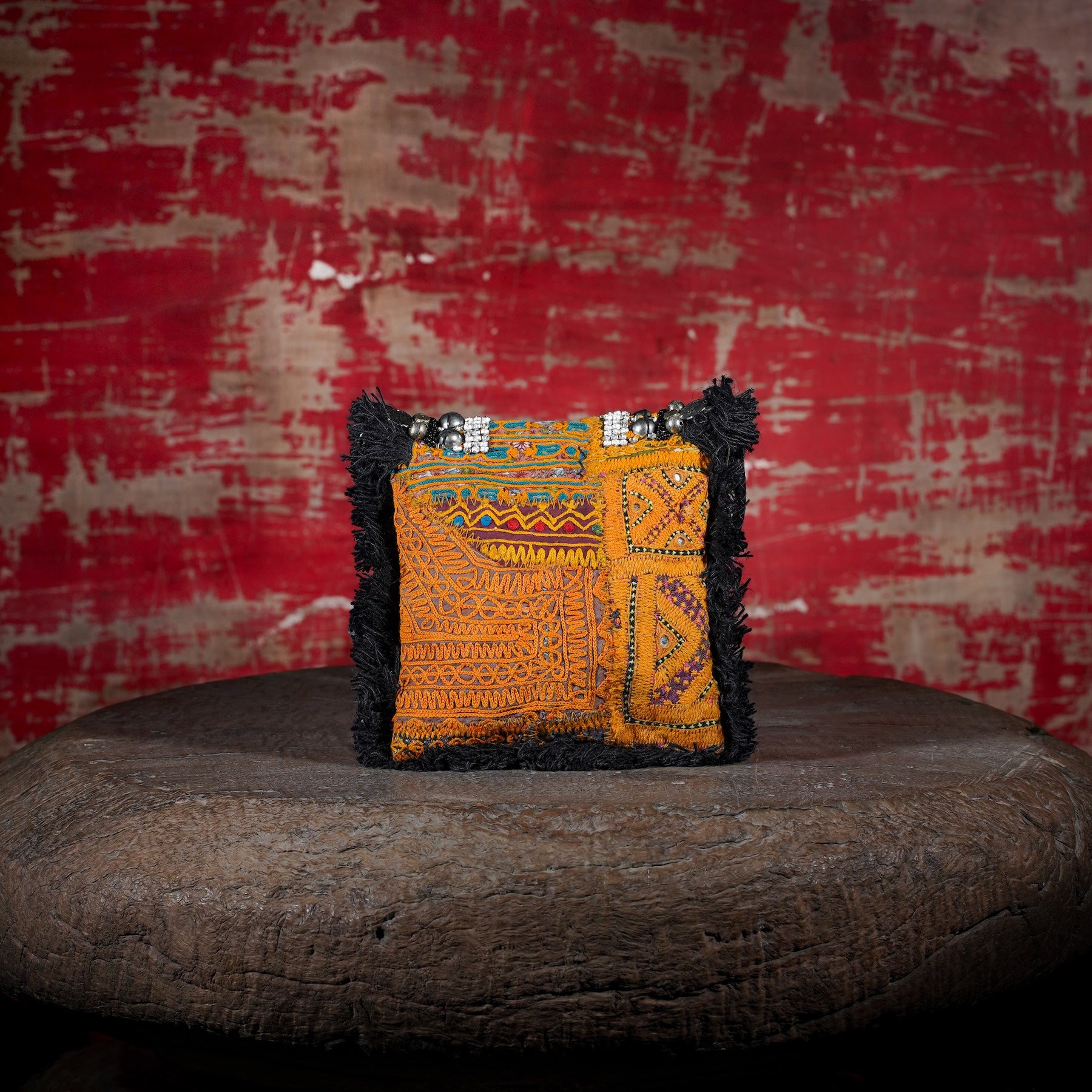 Black Banjara Minion Clutch 020