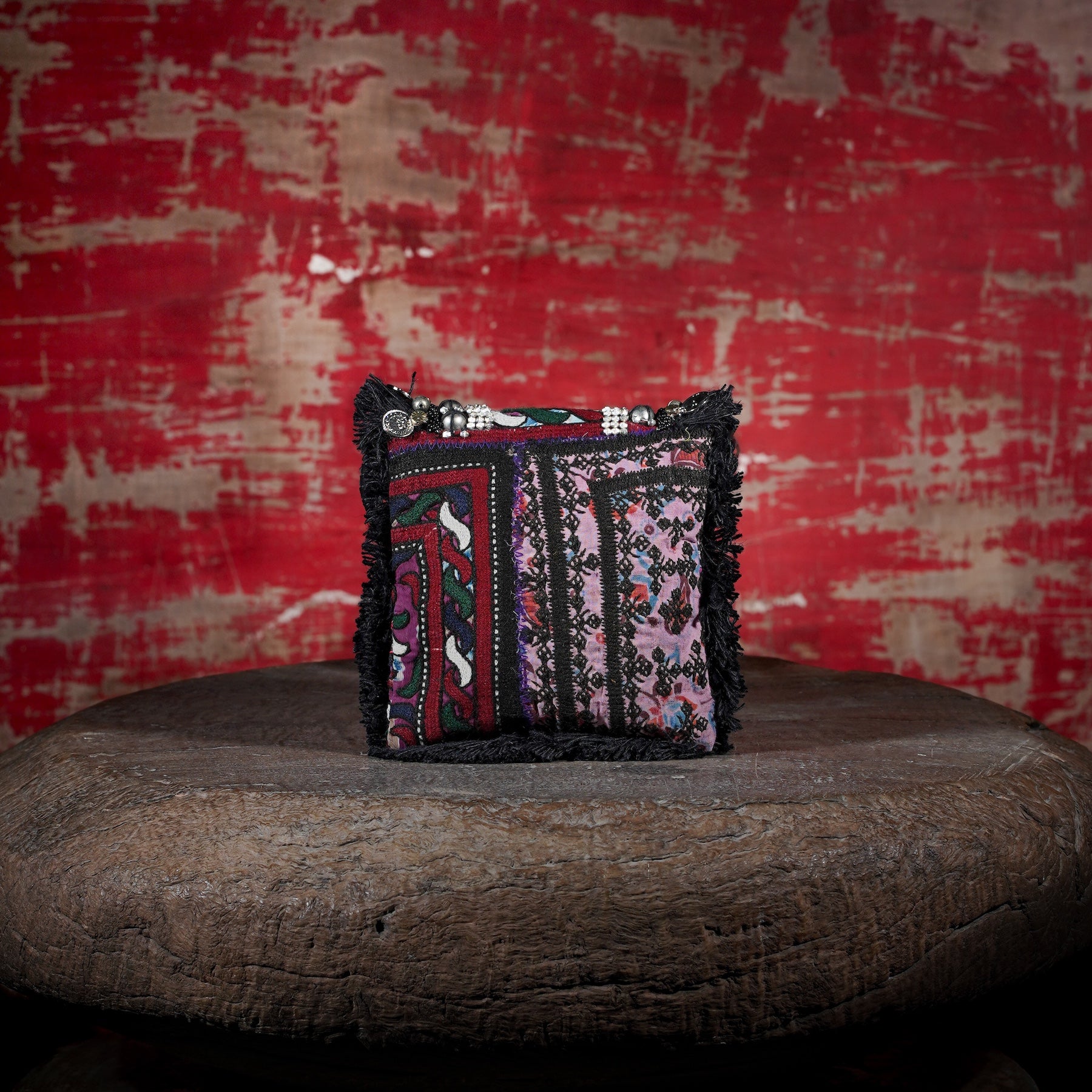 Black Banjara Minion Clutch 021