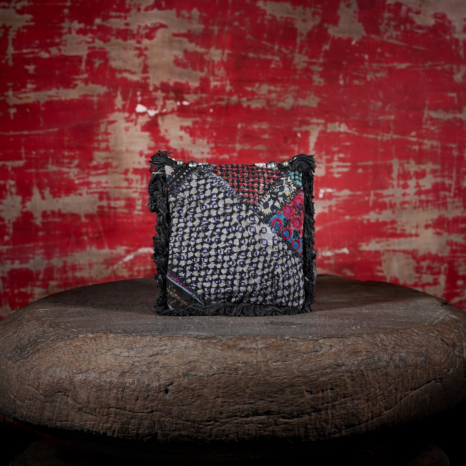 Black Banjara Minion Clutch 022