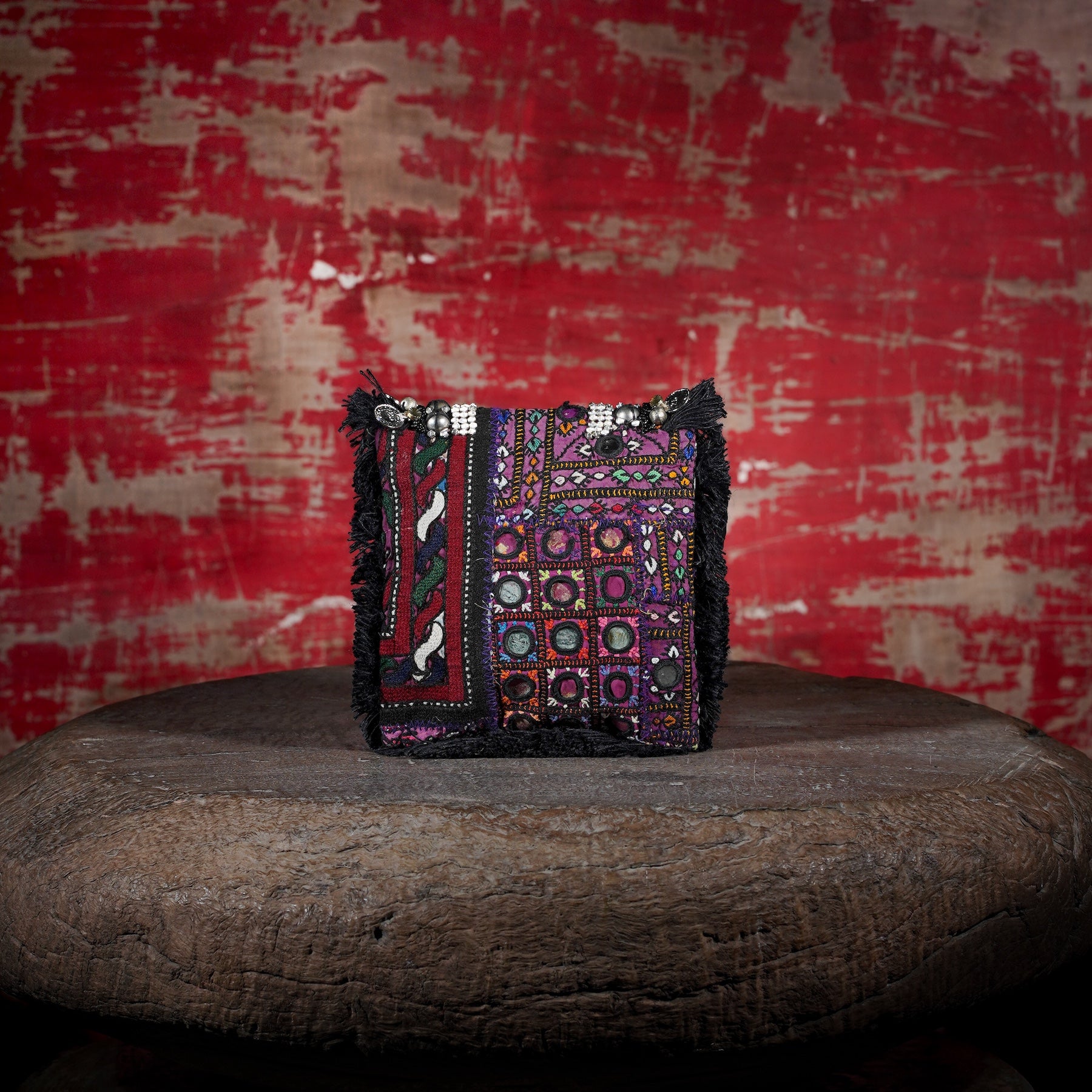 Black Banjara Minion Clutch 023