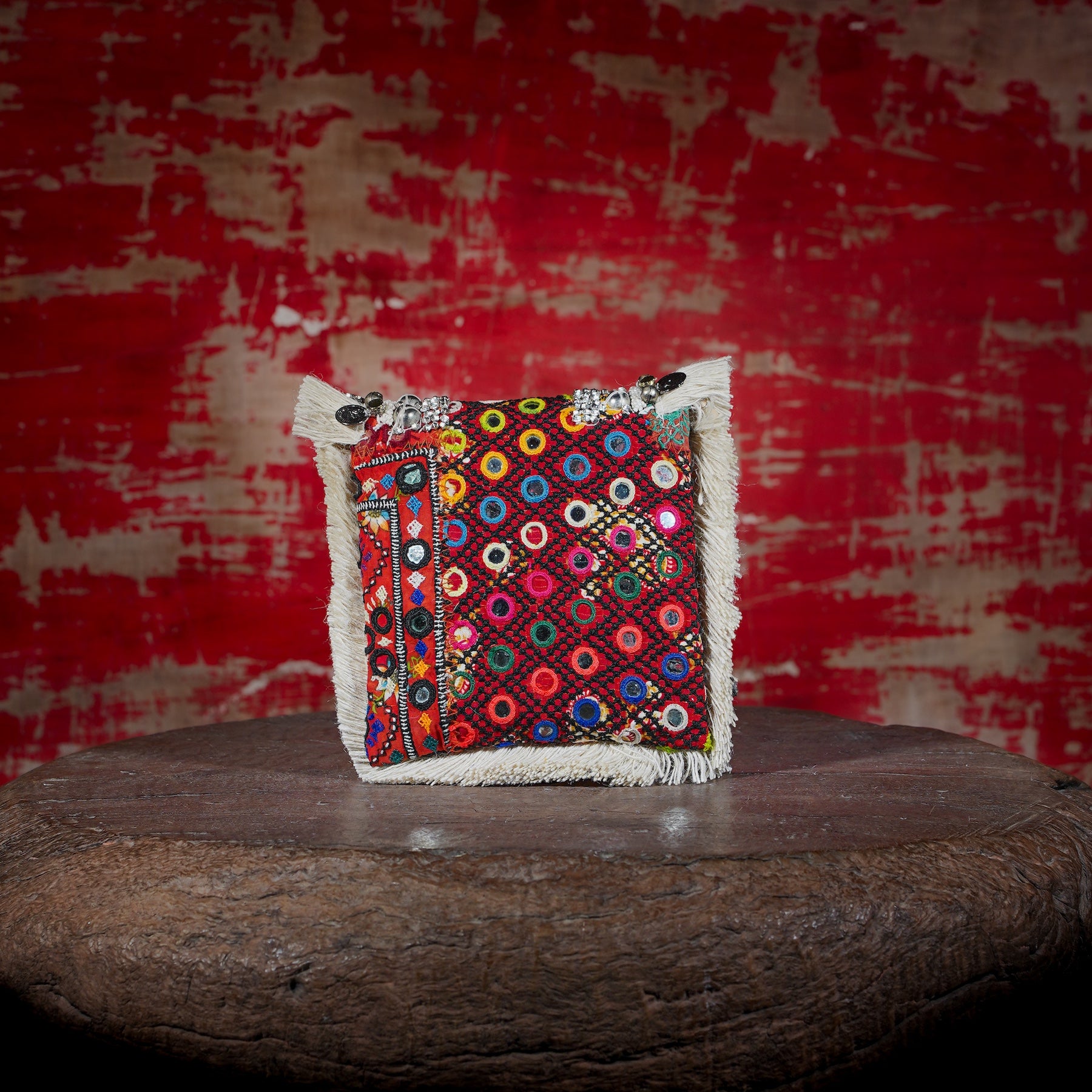 Off White Banjara Minion Clutch 023