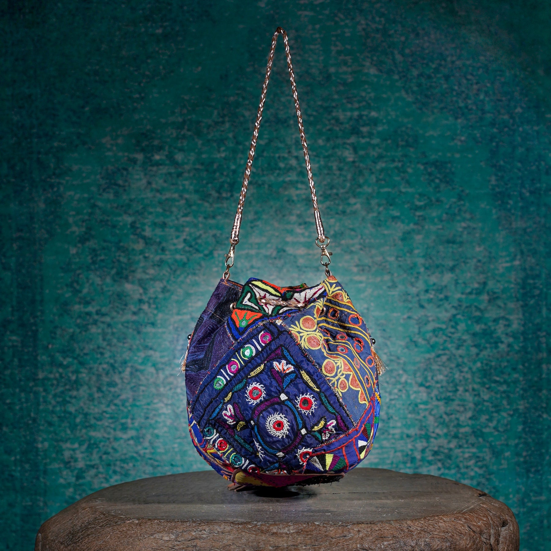 Rose Gold Banjara Potli 018