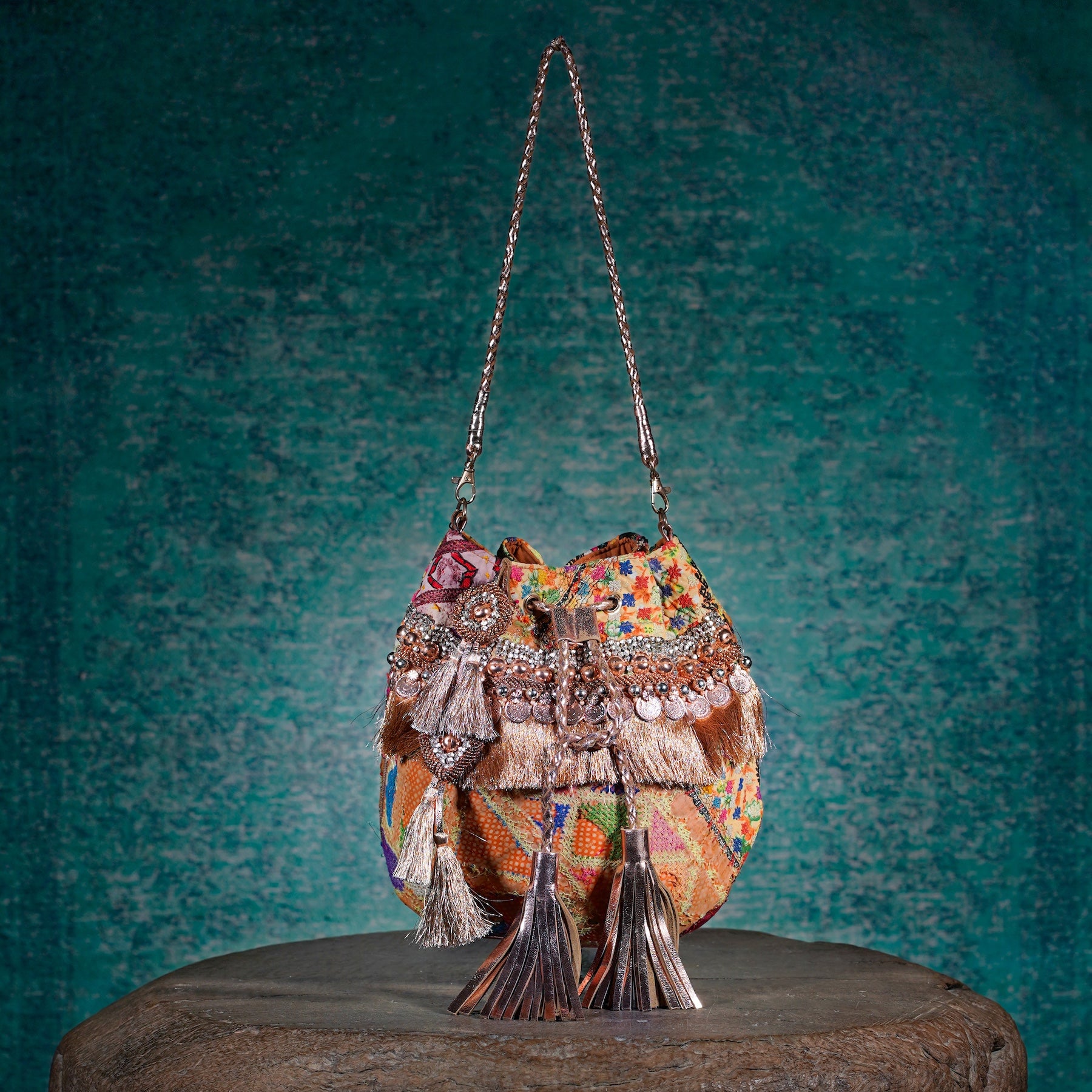 Rose Gold Banjara Potli 019