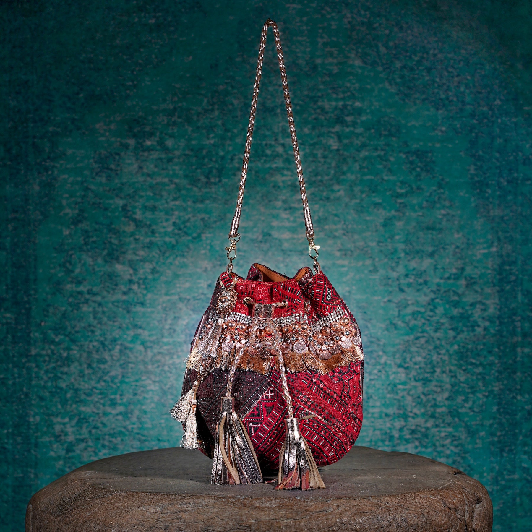Rose Gold Banjara Potli 020