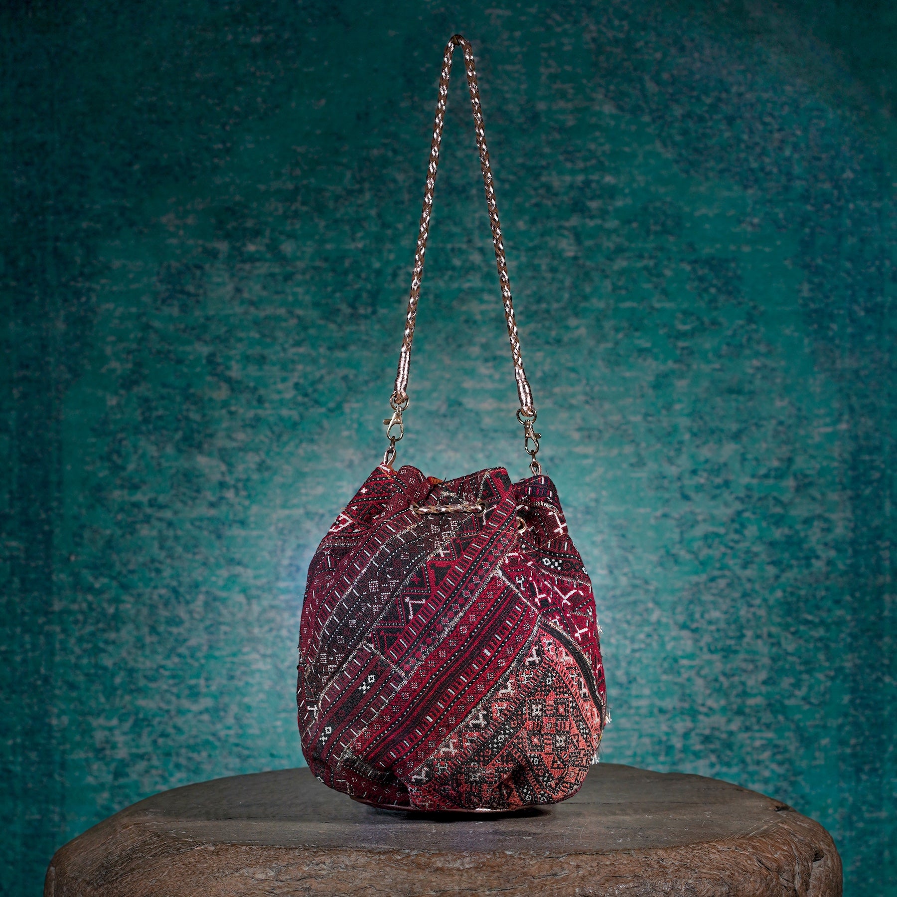 Rose Gold Banjara Potli 020