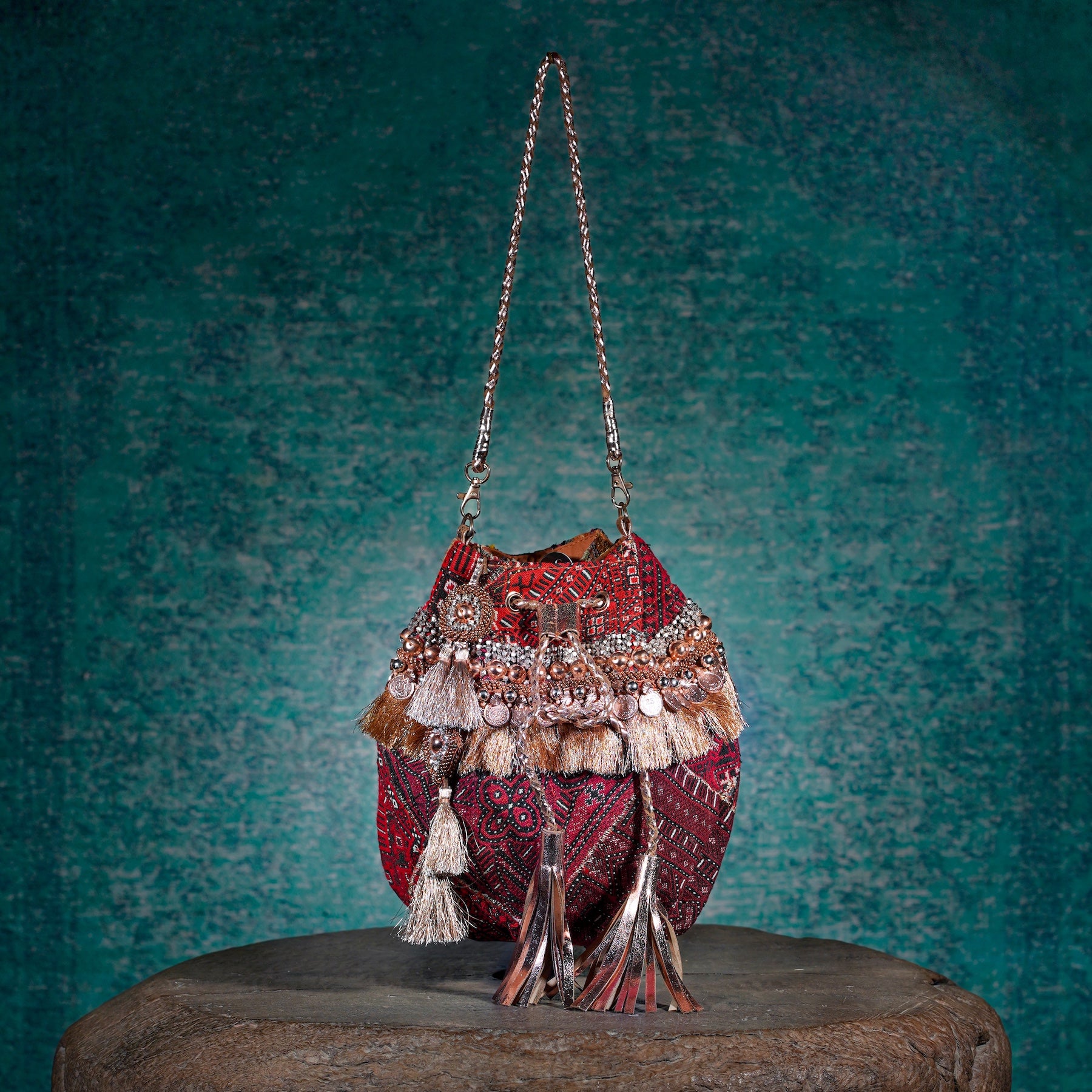 Rose Gold Banjara Potli 022