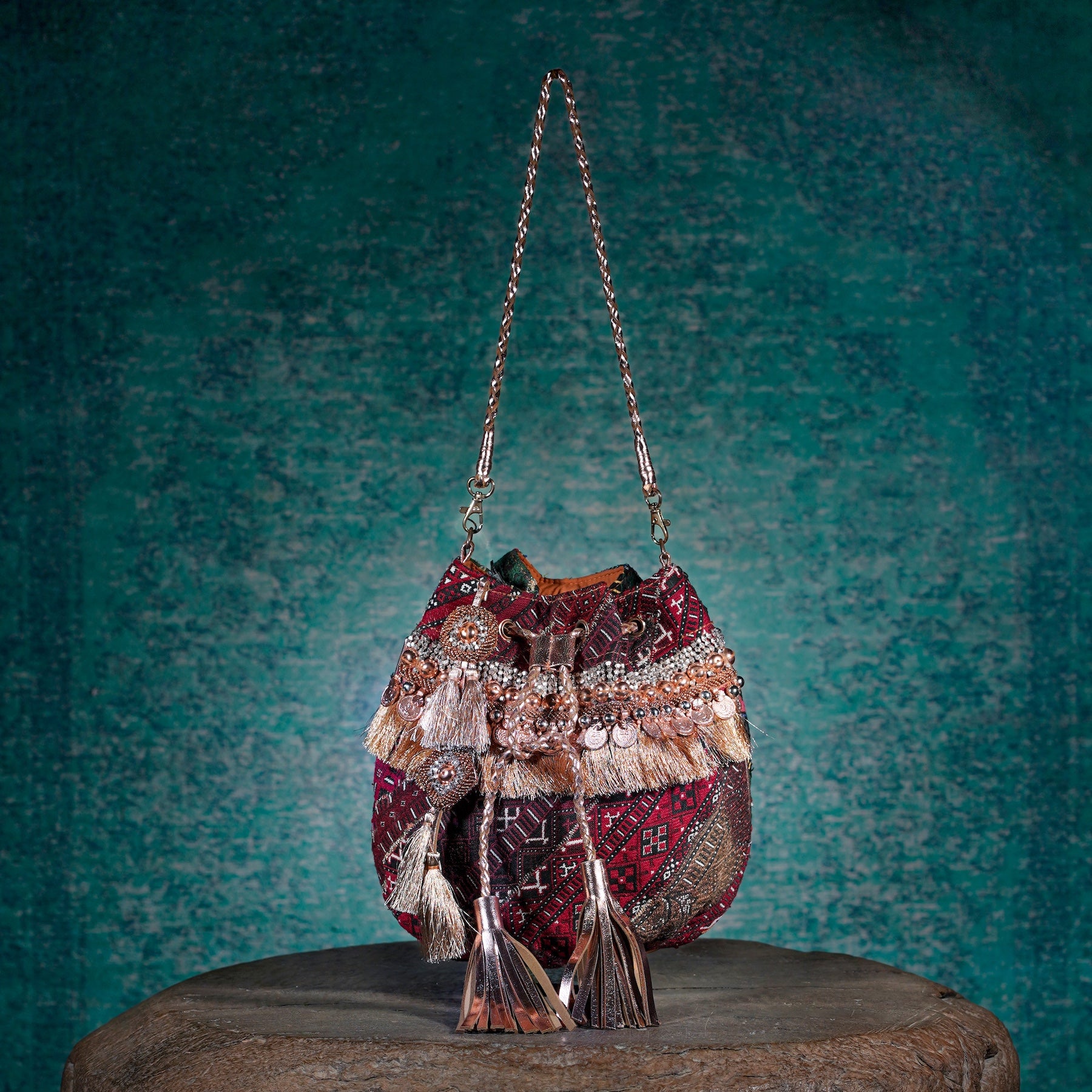 Rose Gold Banjara Potli 023