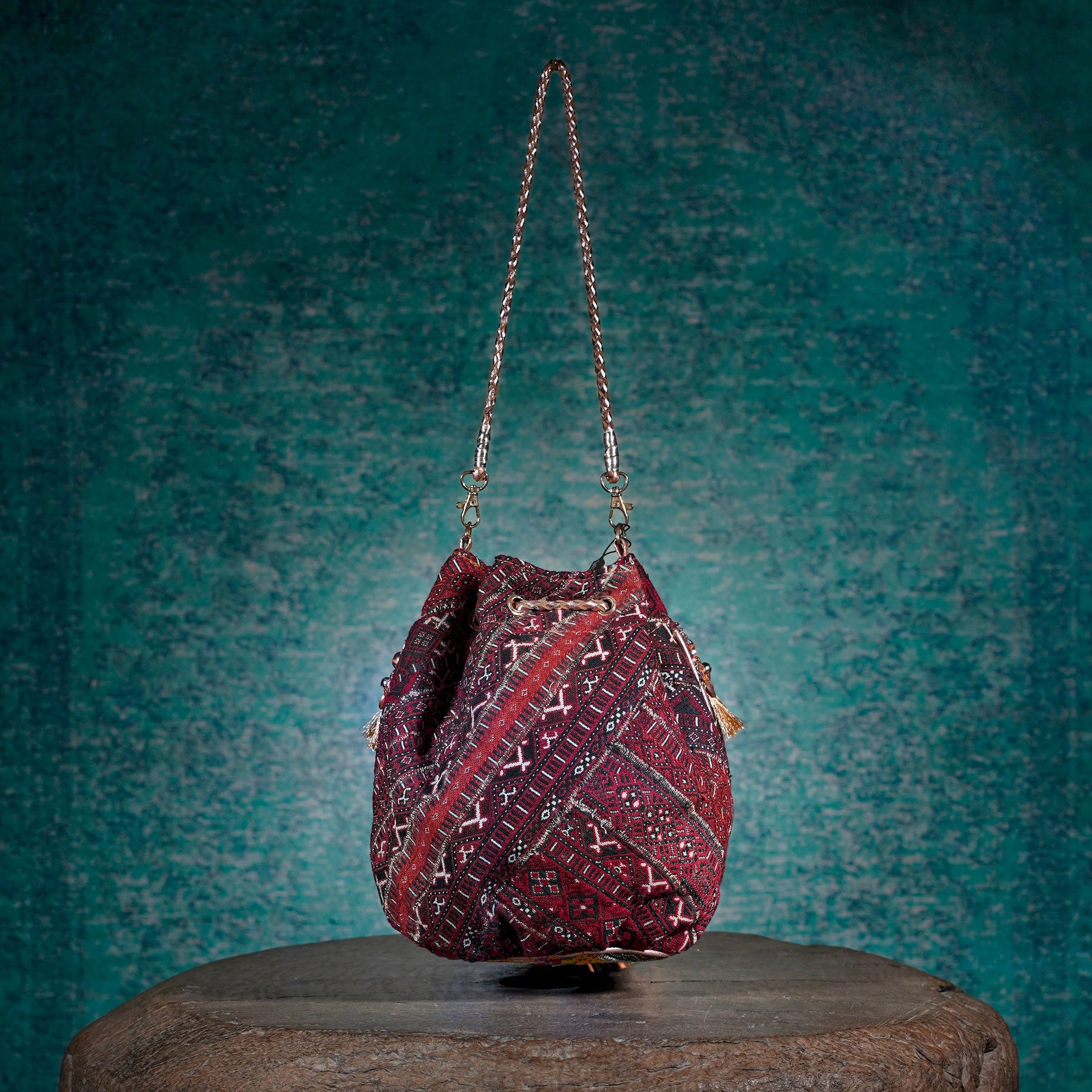 Rose Gold Banjara Potli 026
