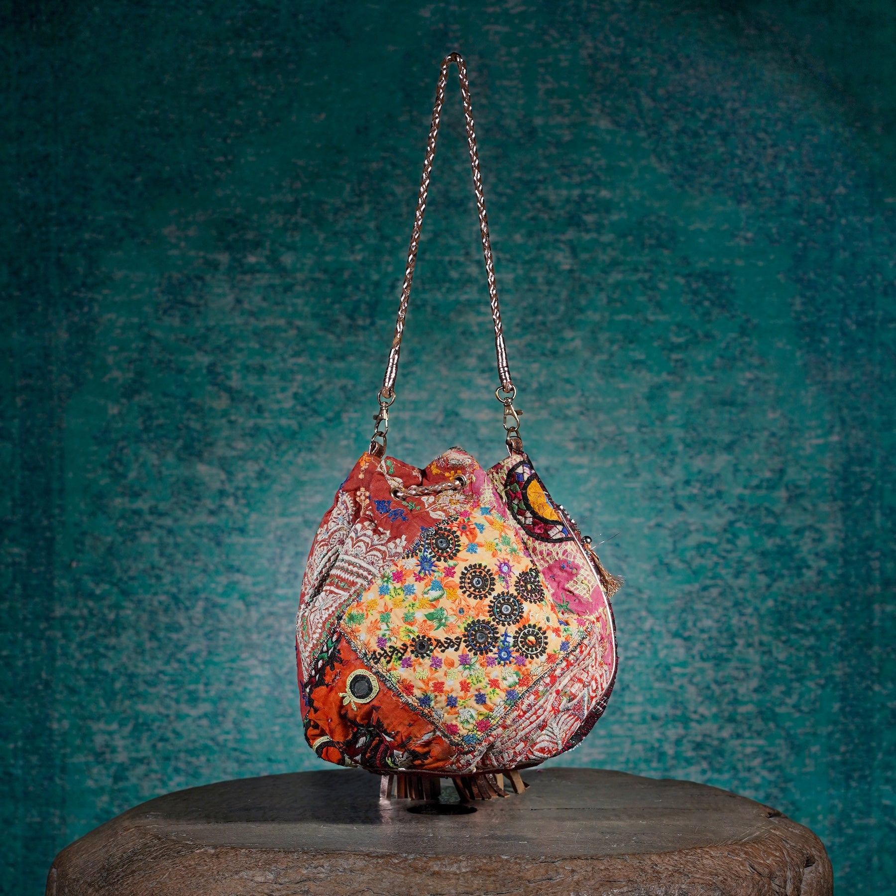 Rose Gold Banjara Potli 029