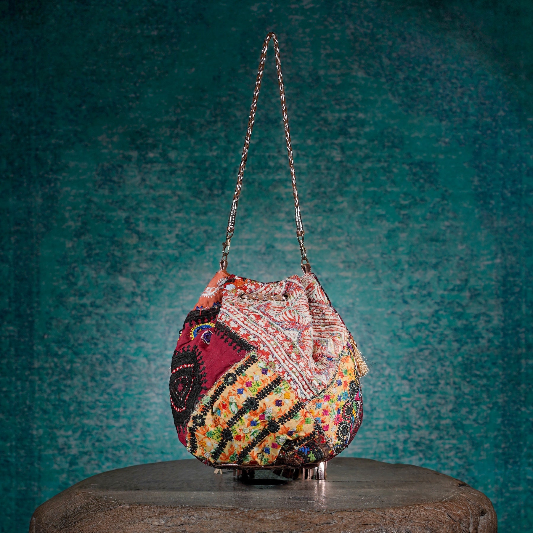 Rose Gold Banjara Potli 030