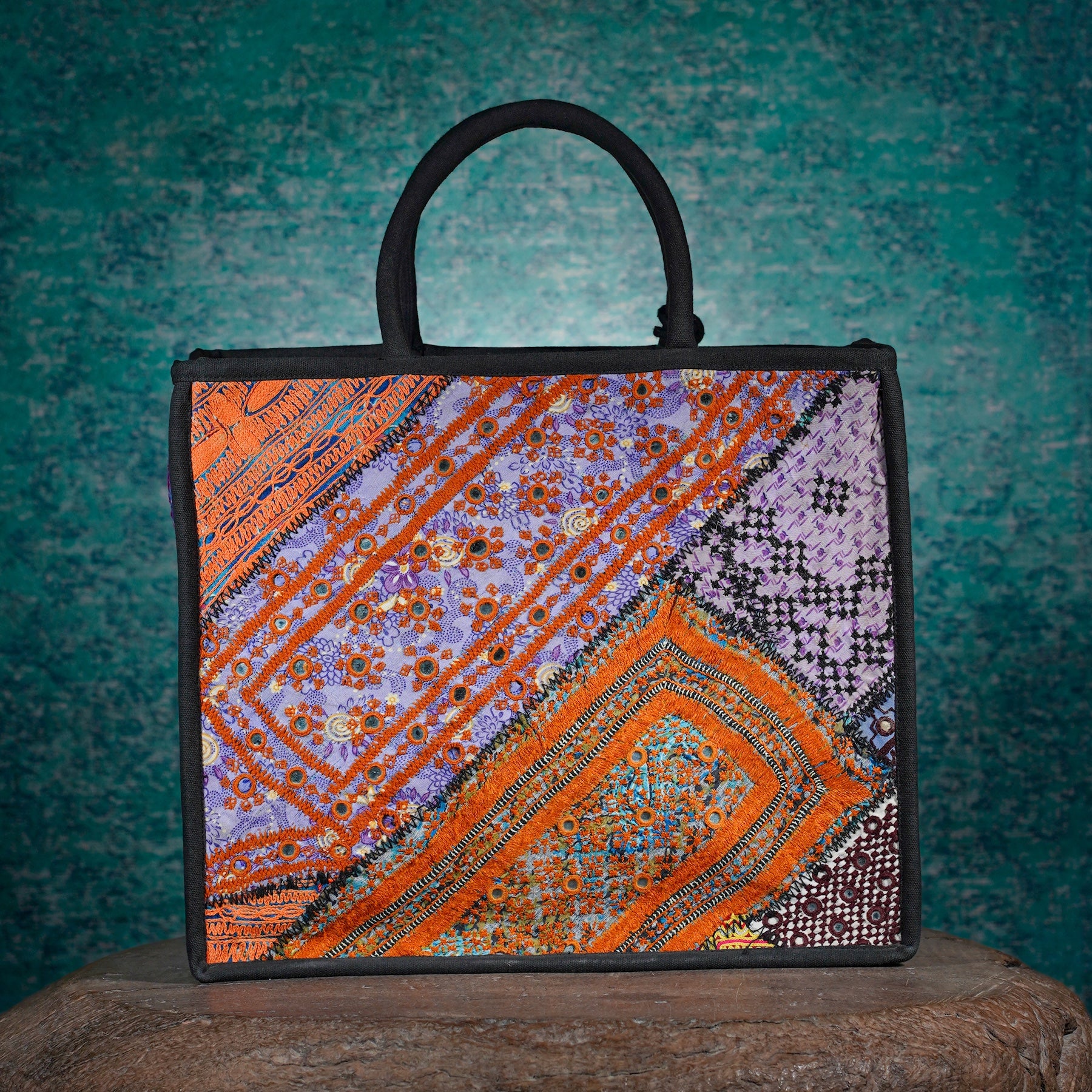 Black Banjara Shopper (Large) 008
