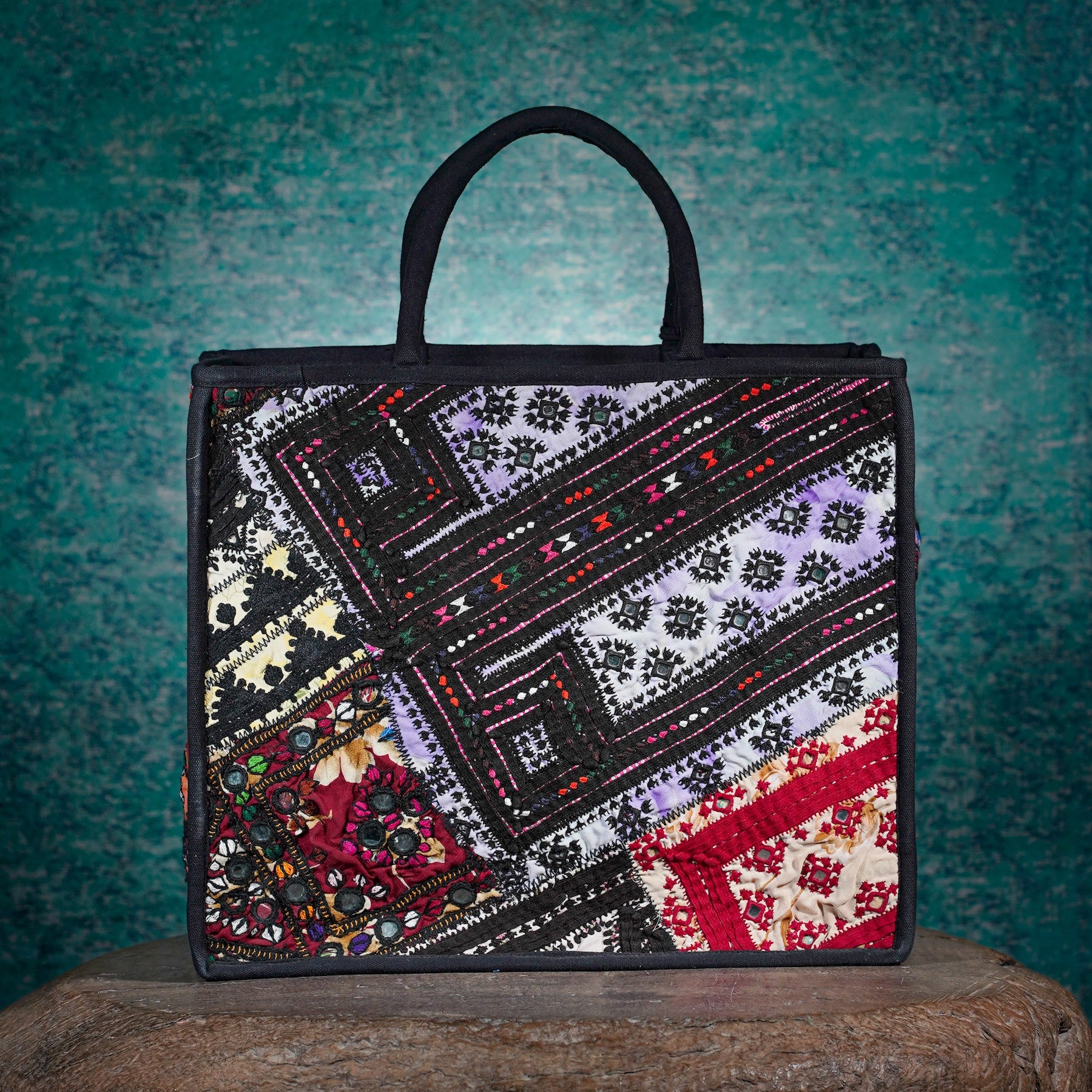 Black Banjara Shopper (Large) 009