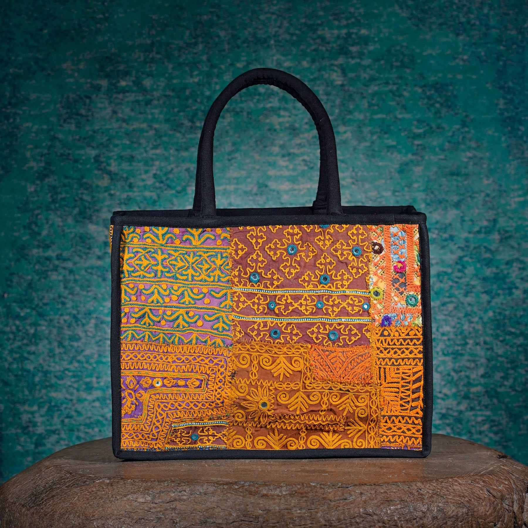 Black Banjara Shopper (Small) 006