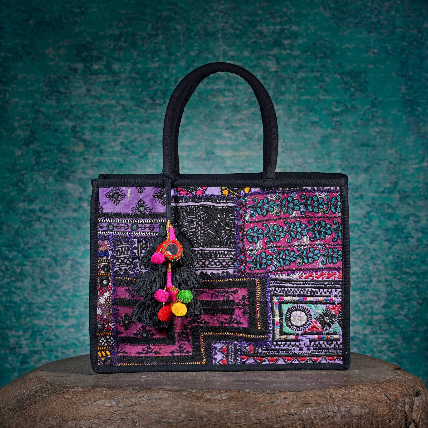 Black Banjara Shopper (Small) 007