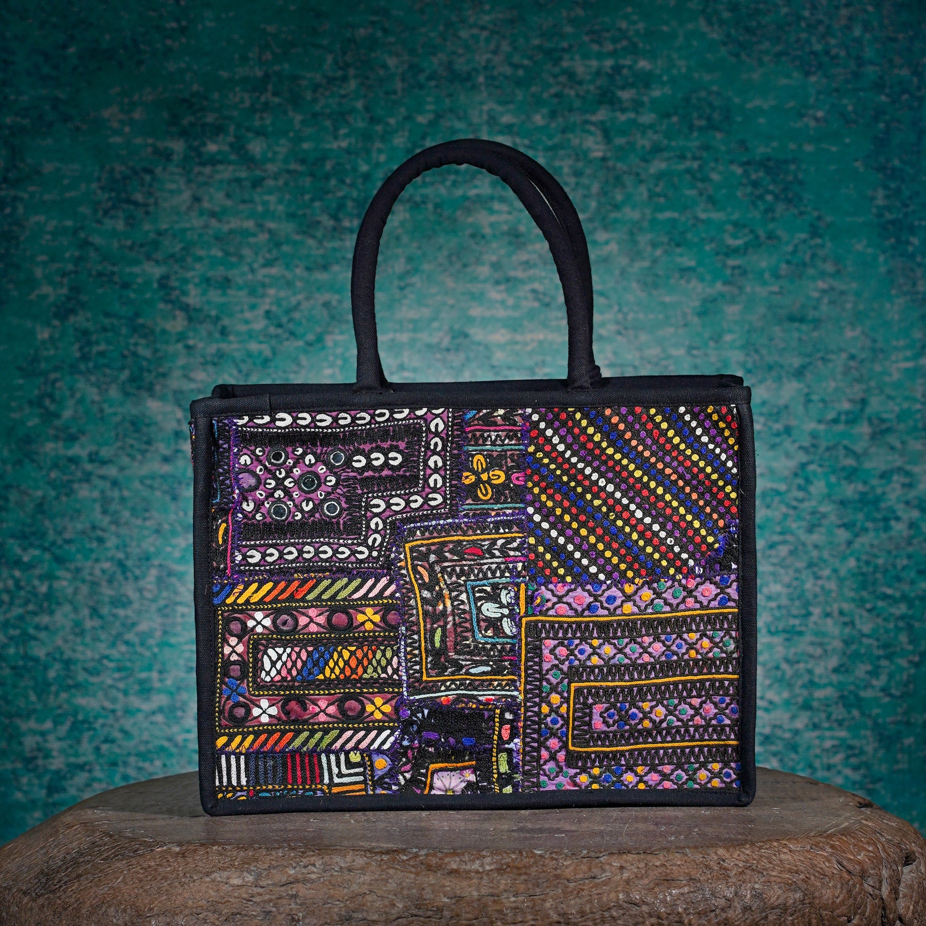 Black Banjara Shopper (Small) 007