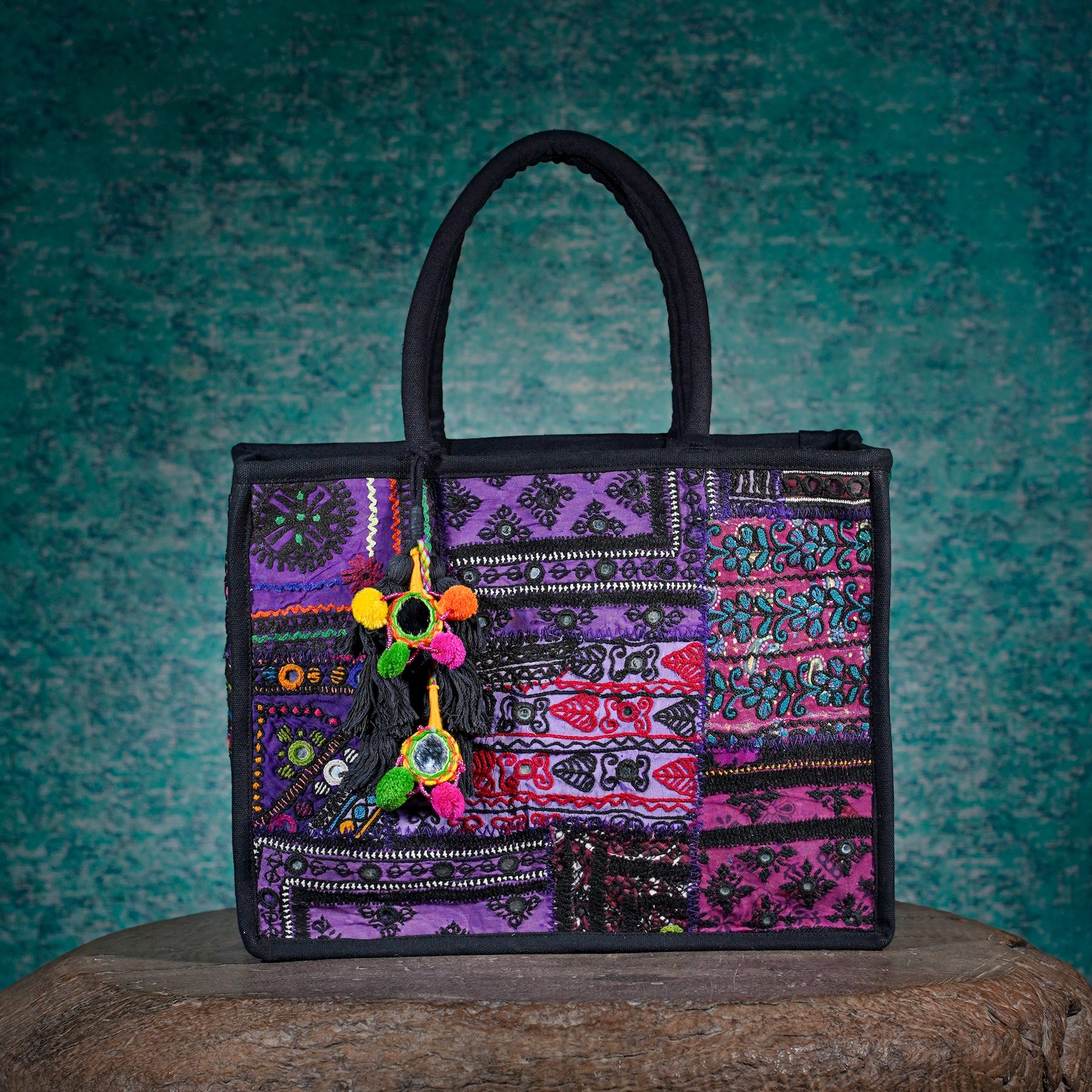 Black Banjara Shopper (Small) 008