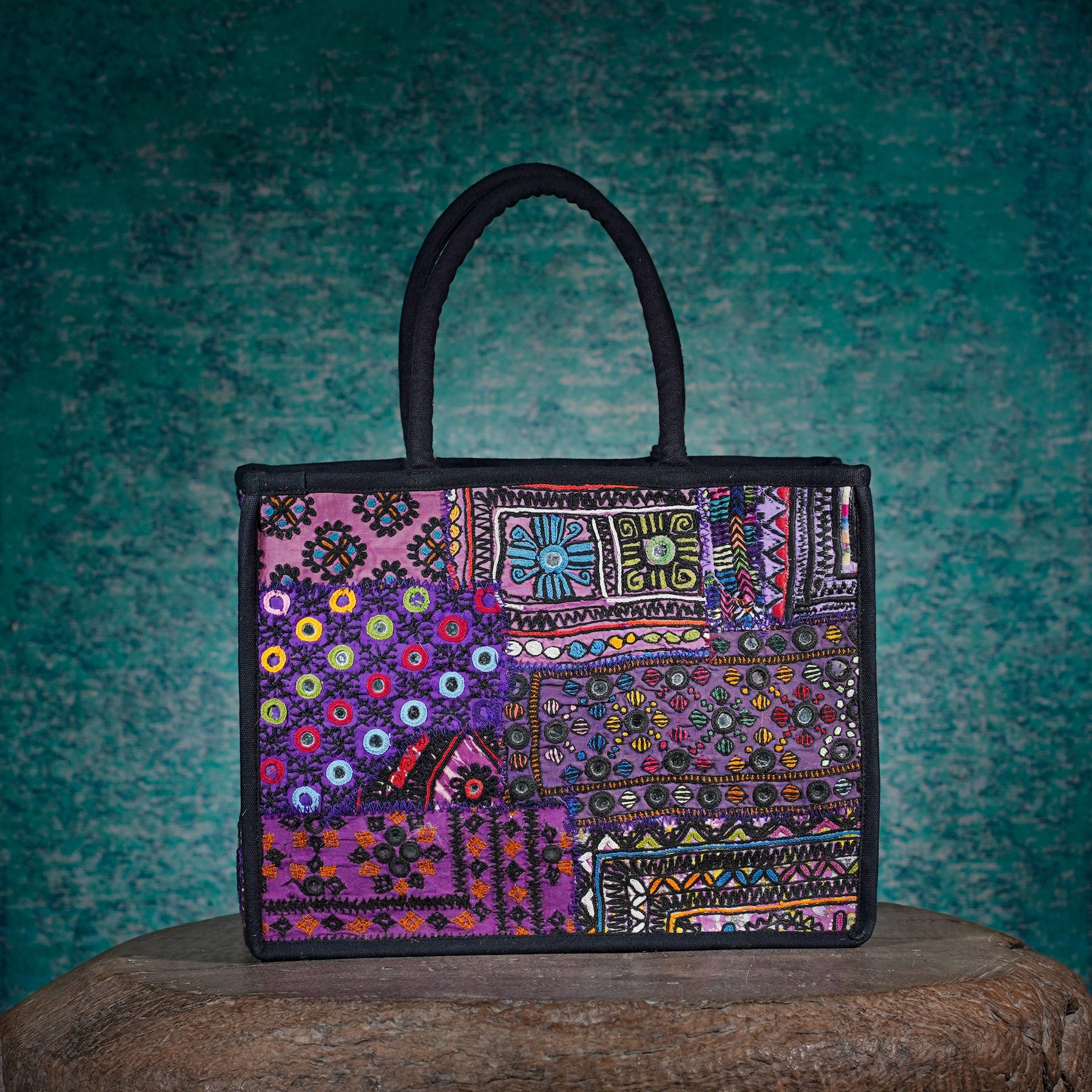 Black Banjara Shopper (Small) 008