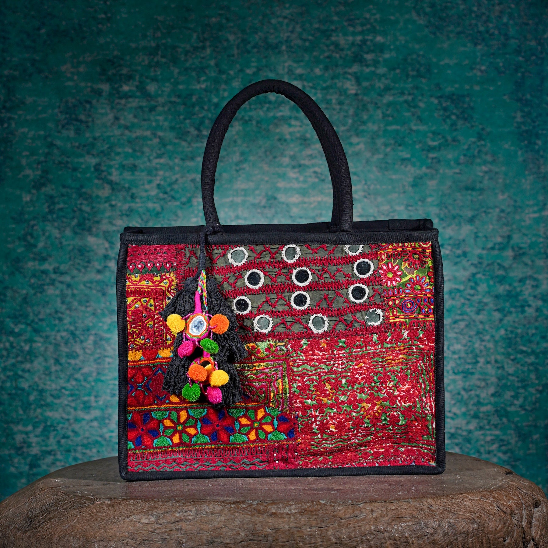 Black Banjara Shopper (Small) 009