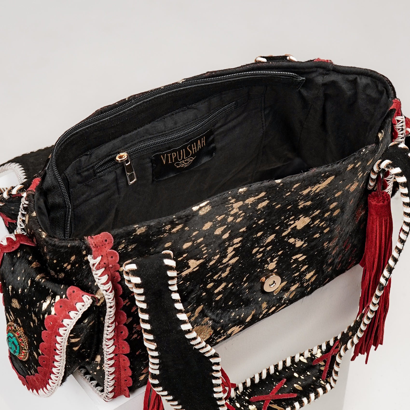 Black Butterfly Shoulder Bag