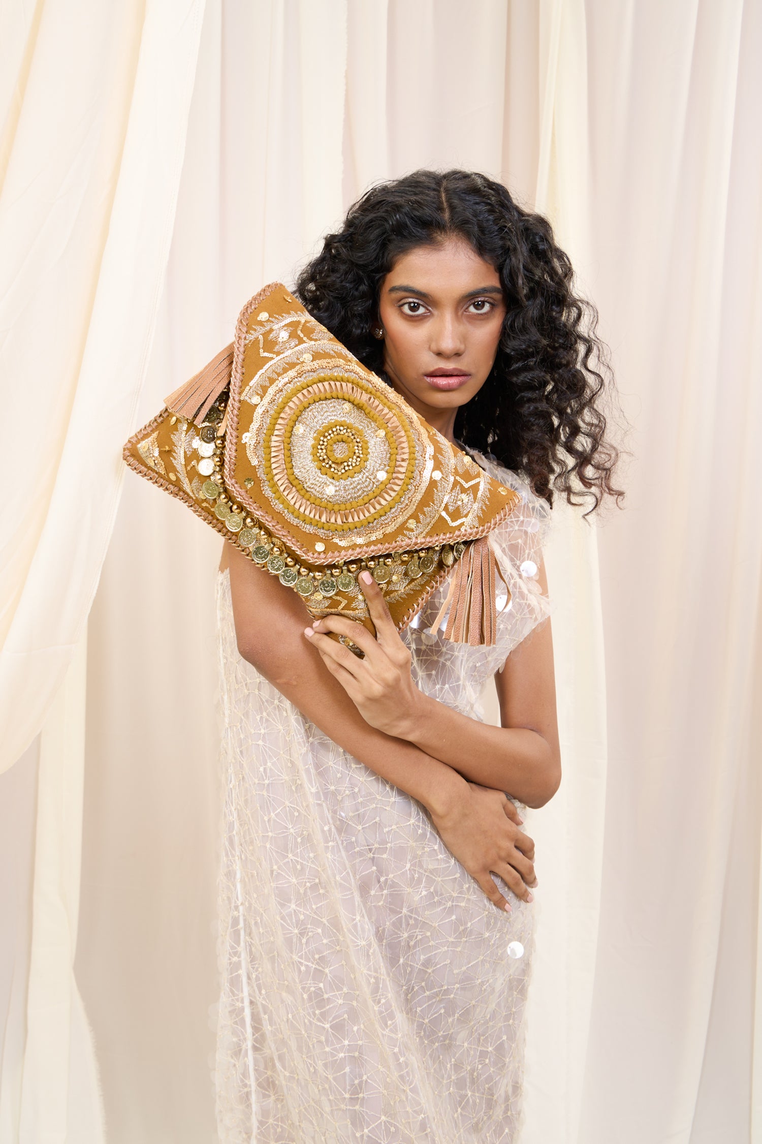 Cotri Clutch - Camel