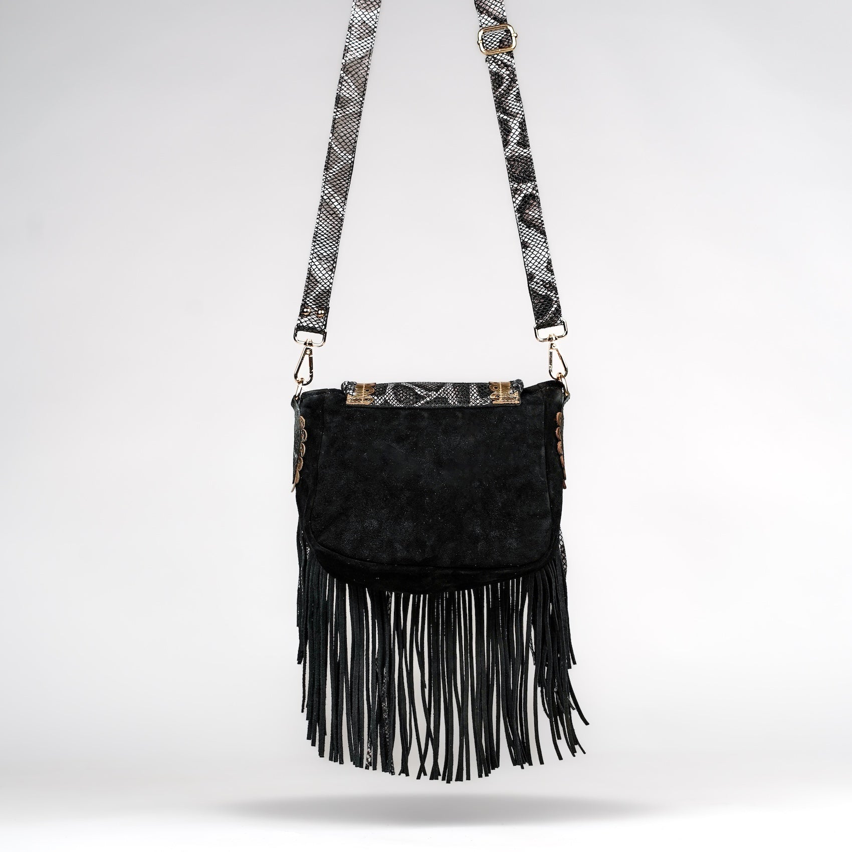 Black Cheval Saddle Bag