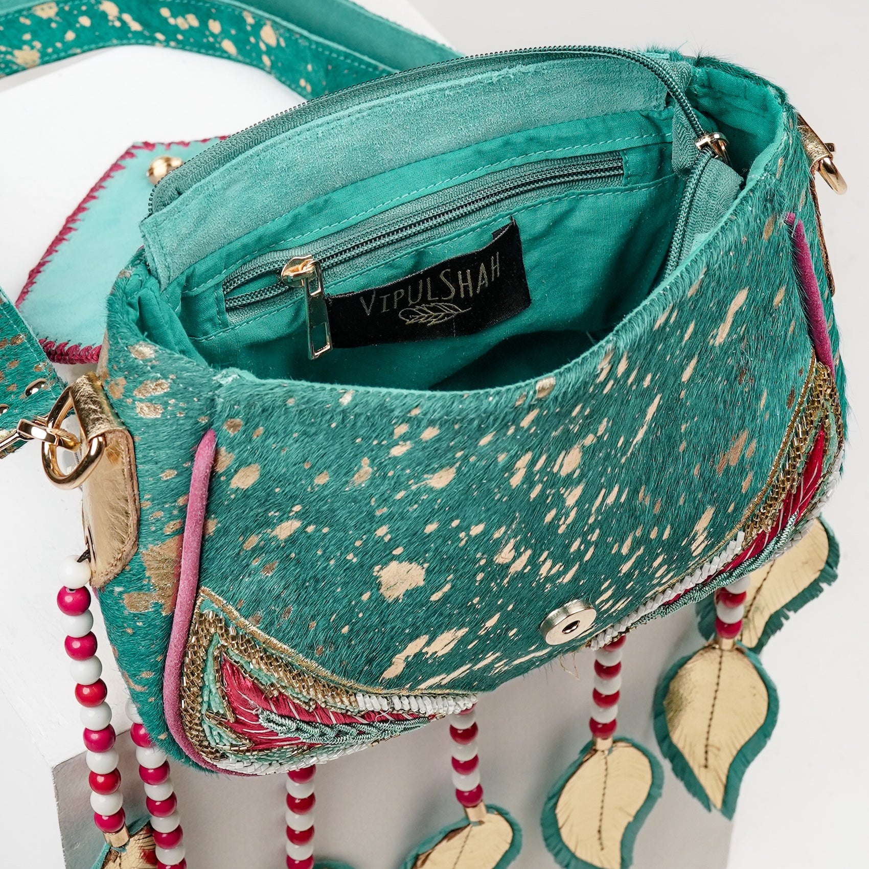 Turquoise Dreamcatcher Saddle Bag