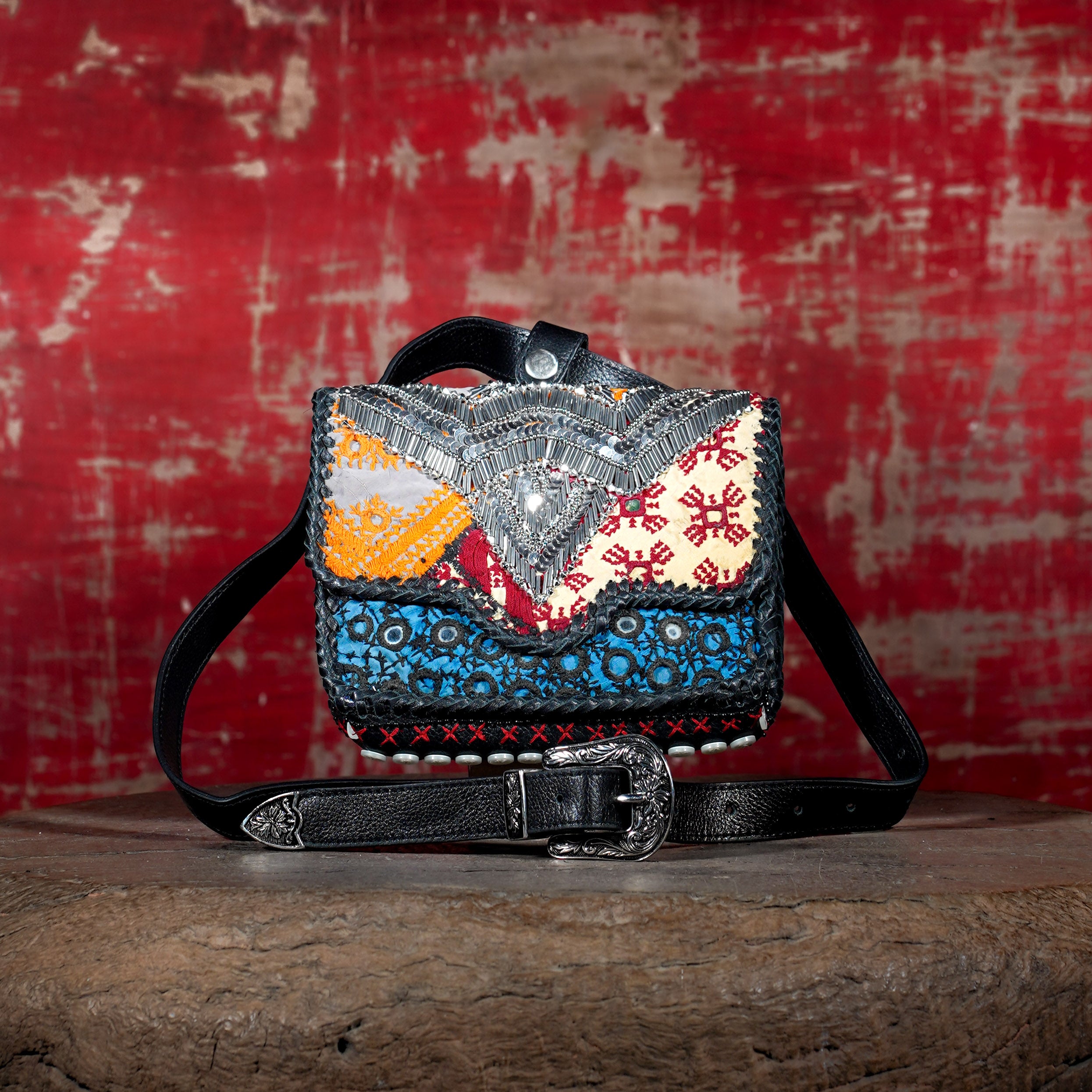 Black Diya Belt Bag 015