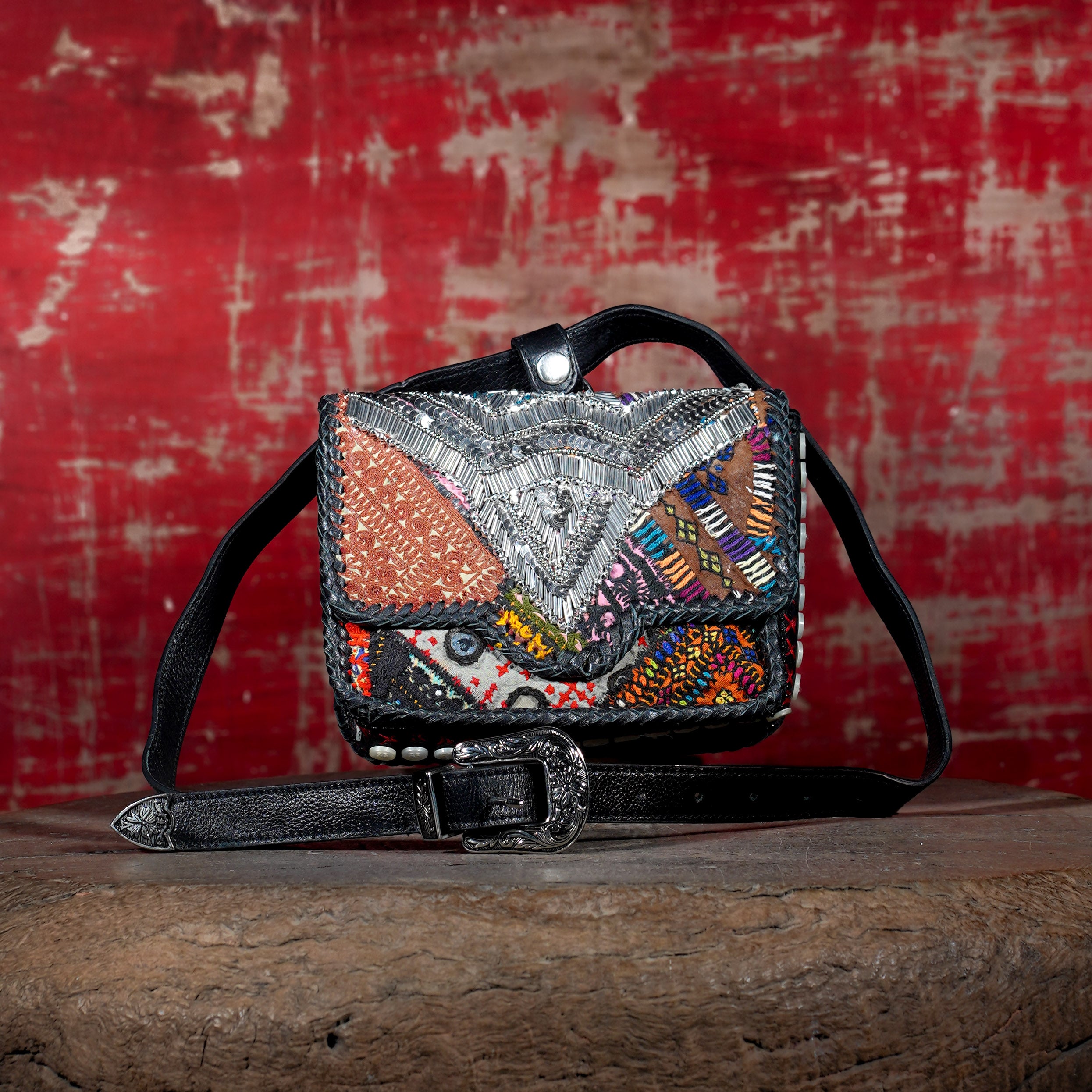 Black Diya Belt Bag 024