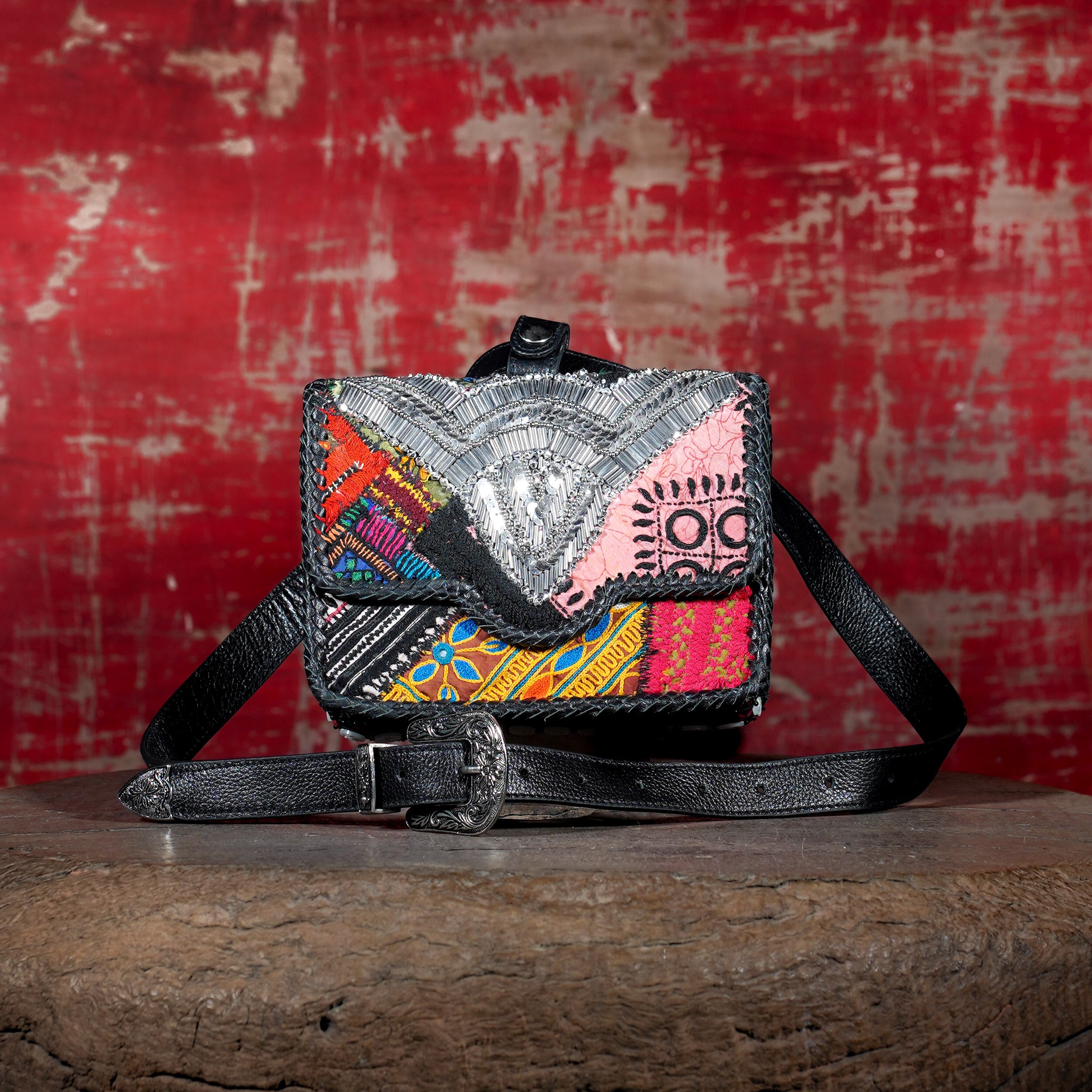 Black Diya Belt Bag 025