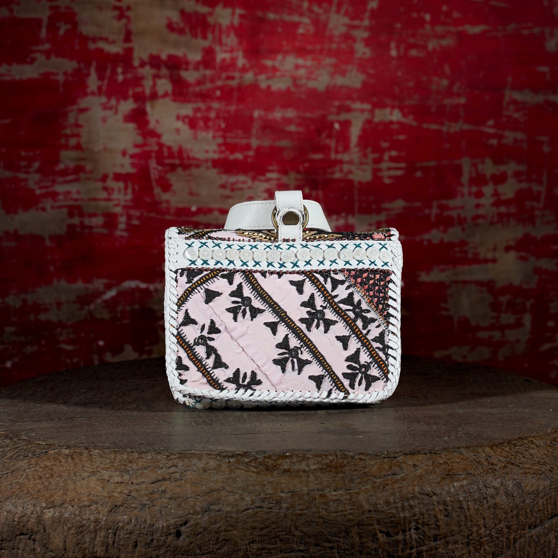 Cream Diya Belt Bag 007