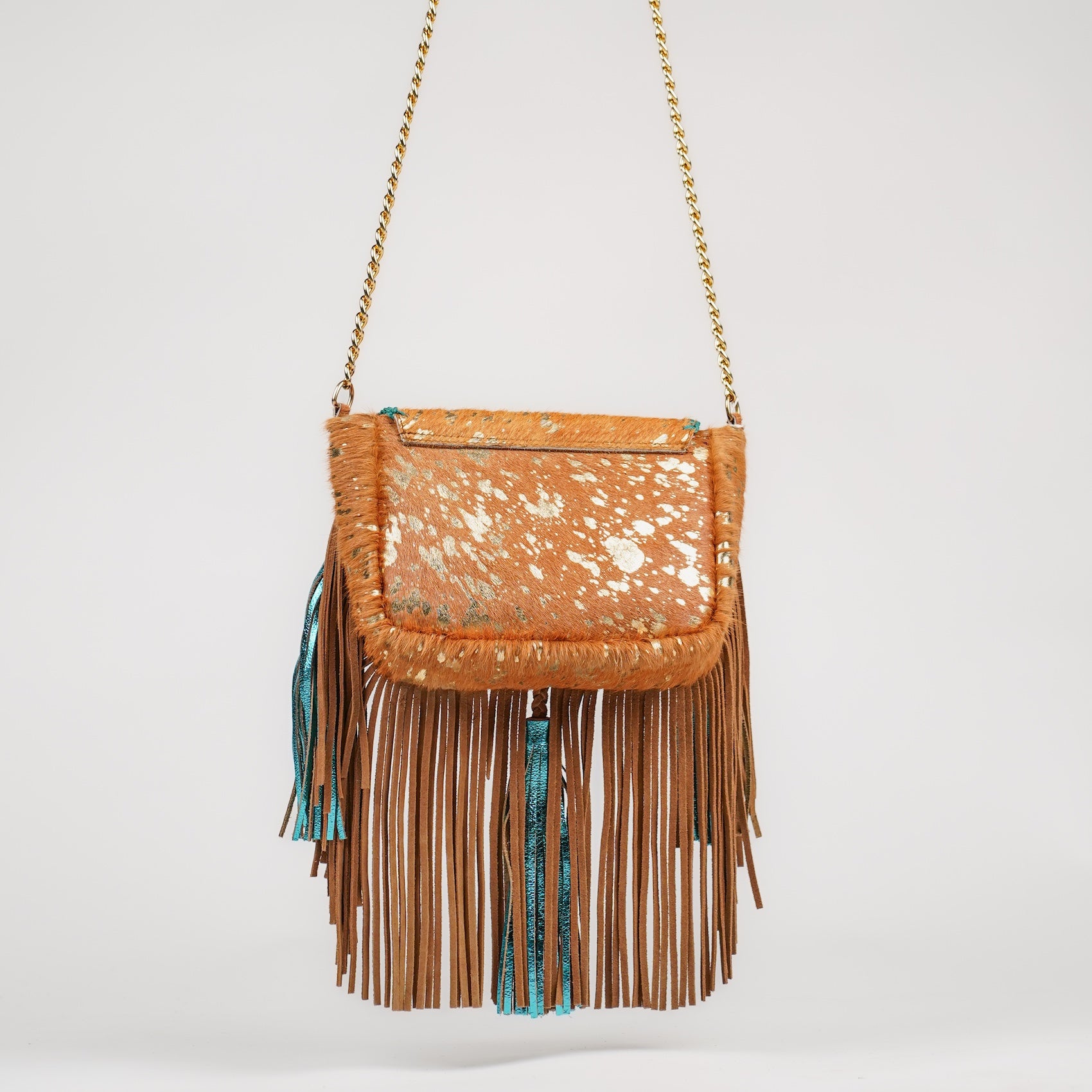 Beige Evil Eye Sling Bag