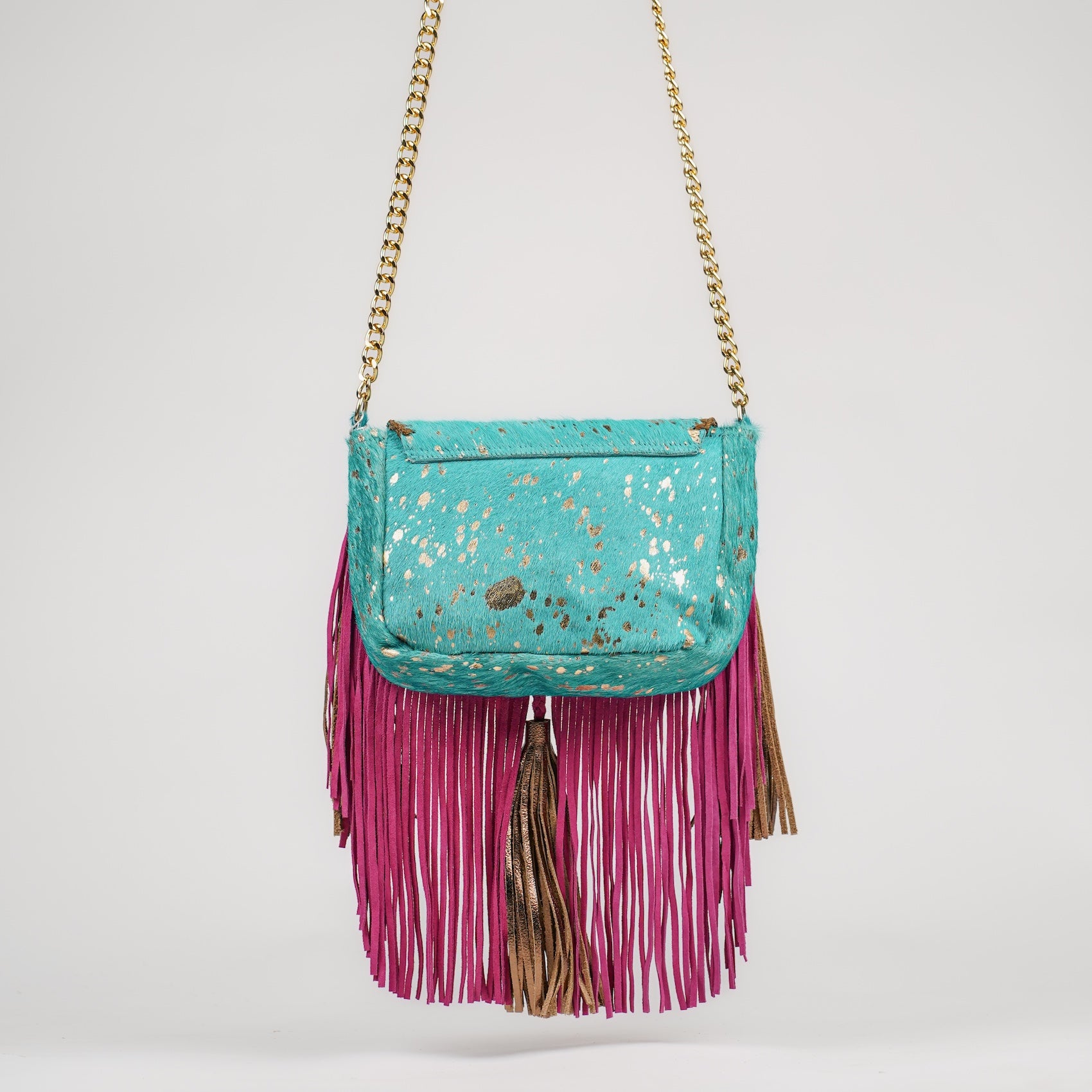 Turquoise Evil Eye Sling Bag