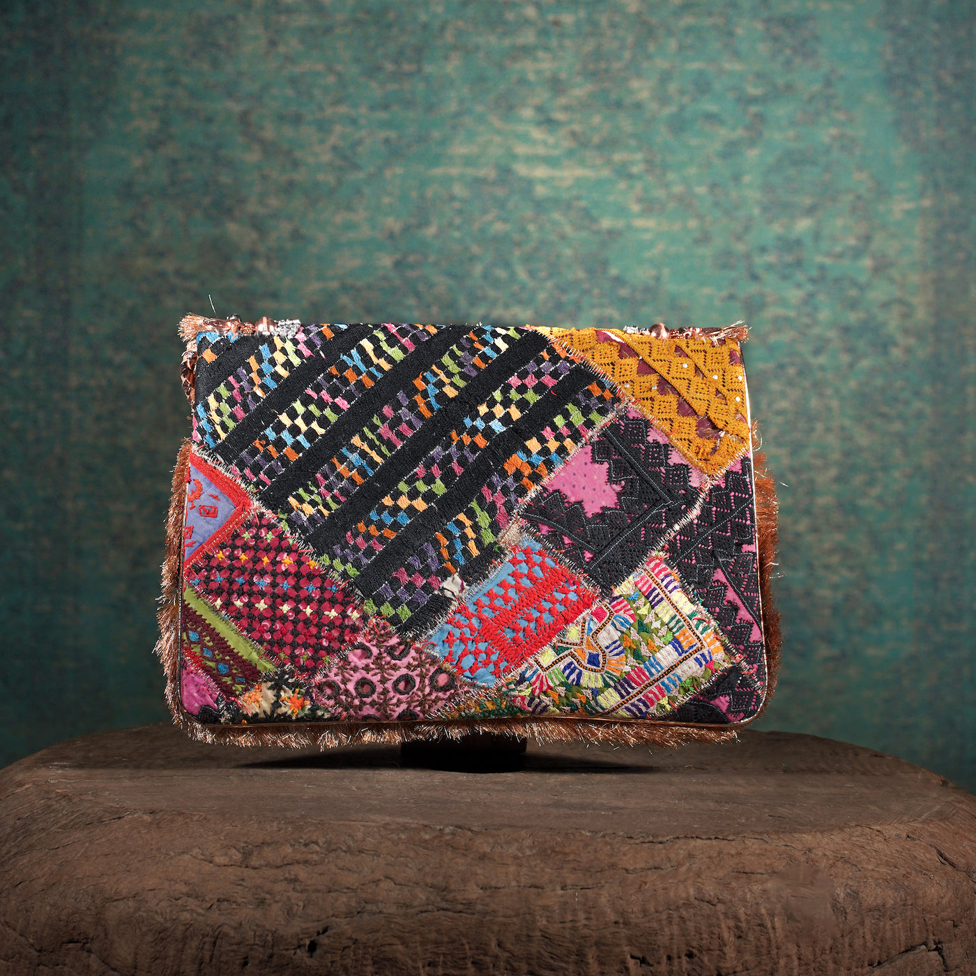 Rose Gold Festive Clutch 003