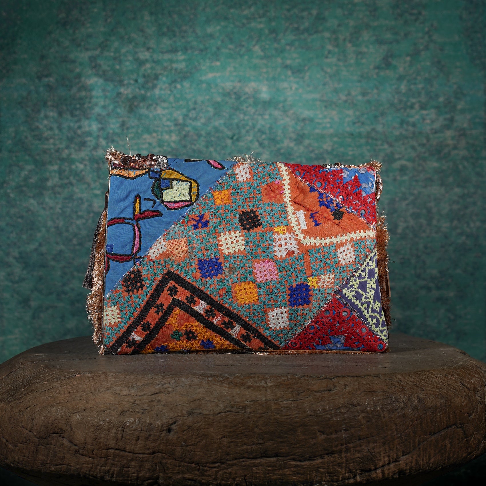 Rose Gold Festive Clutch 016