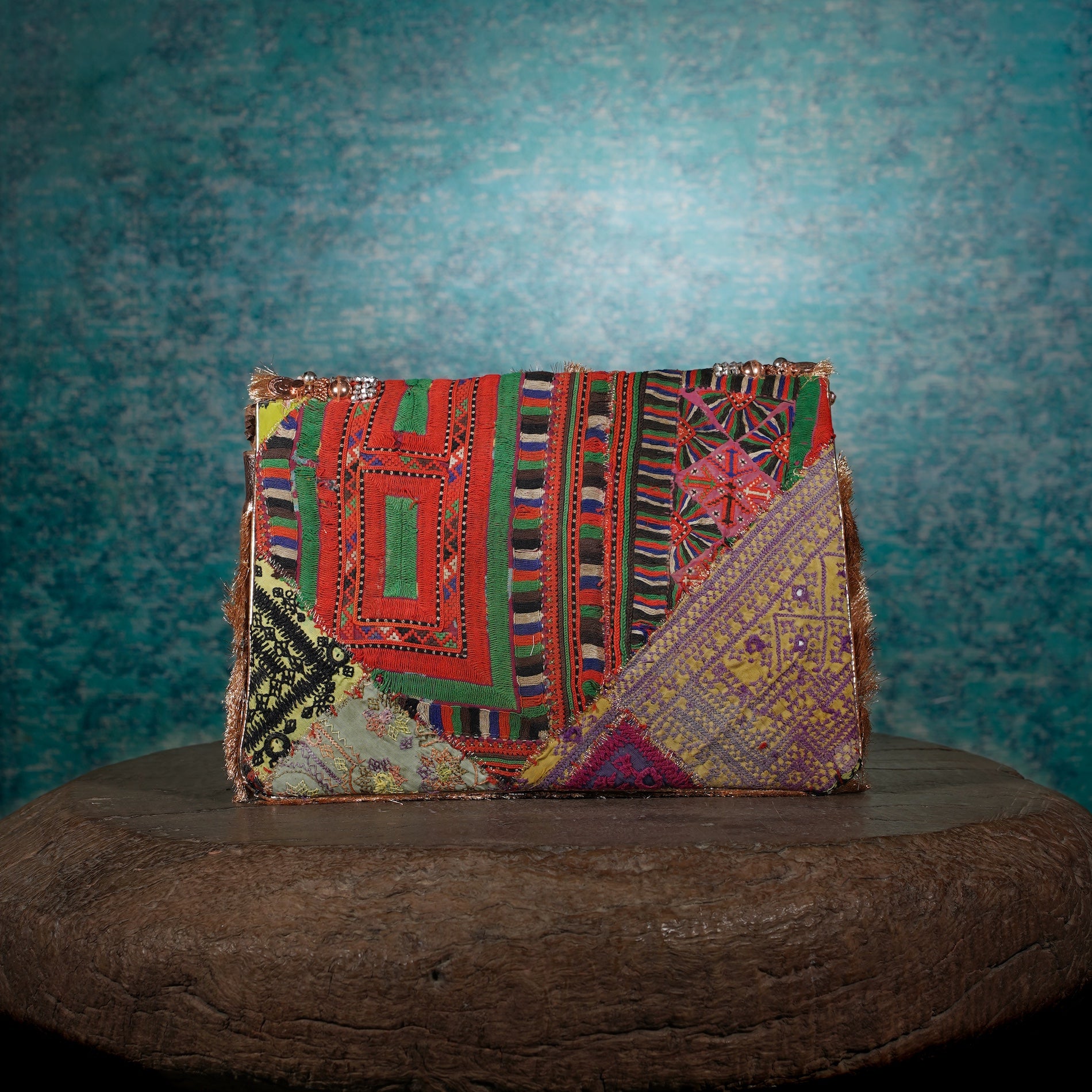 Rose Gold Festive Clutch 023