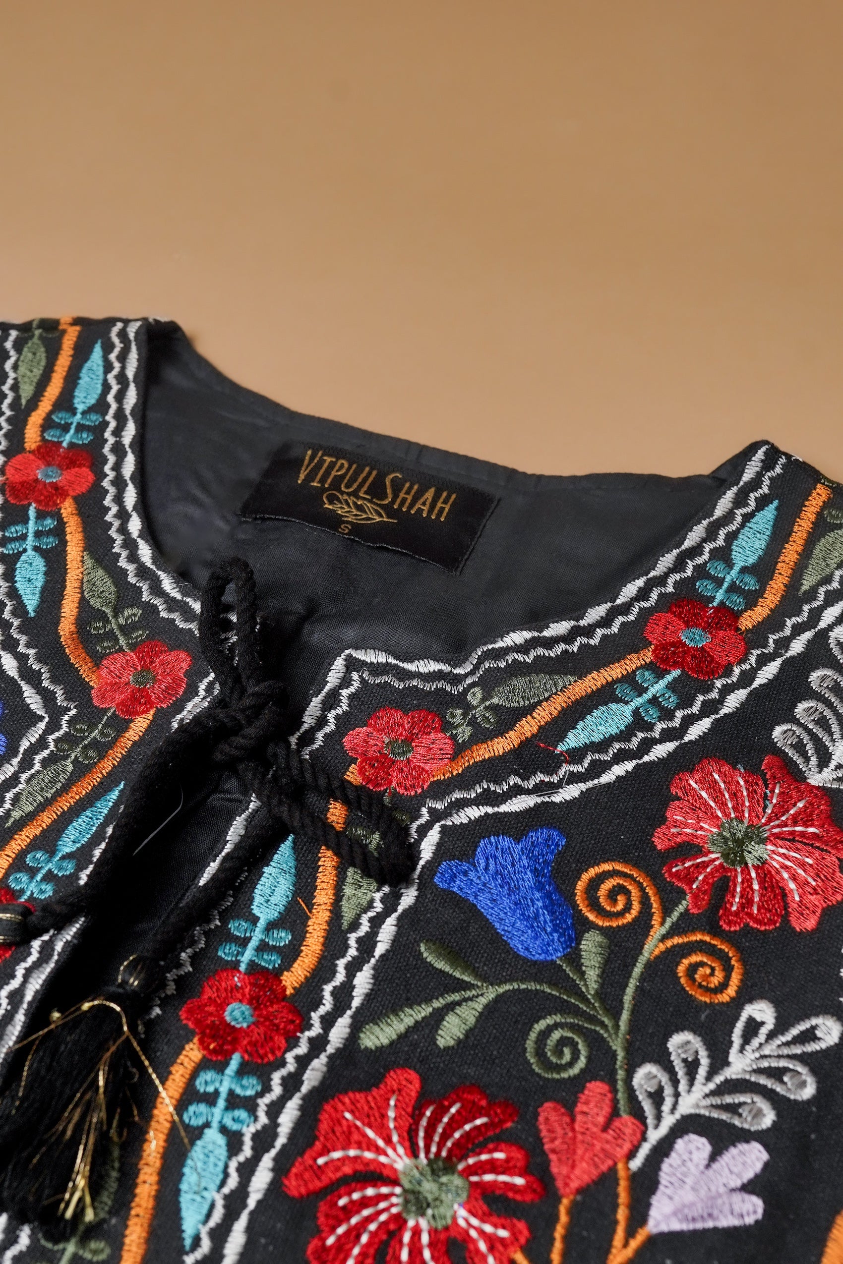 Fulkari Gilet - Black