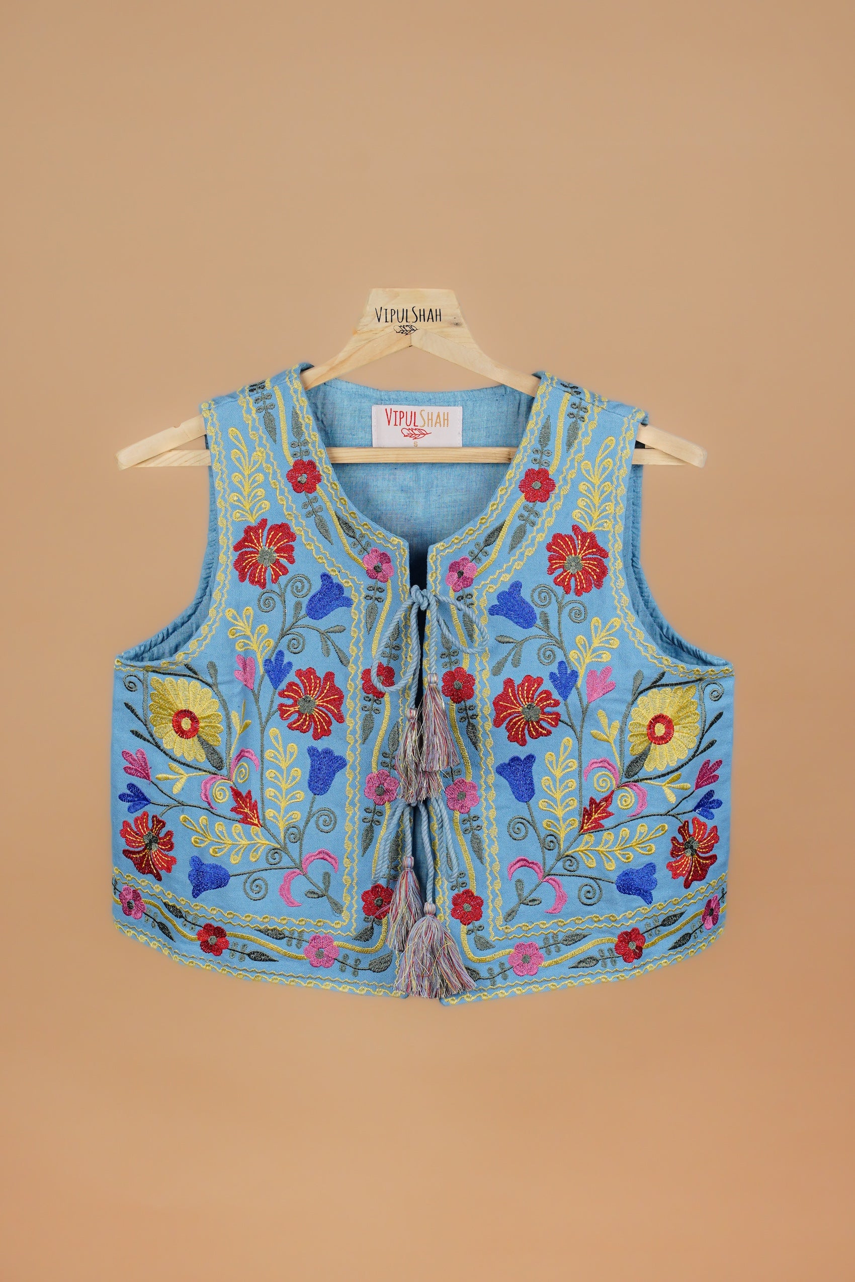 Fulkari Gilet - Denim
